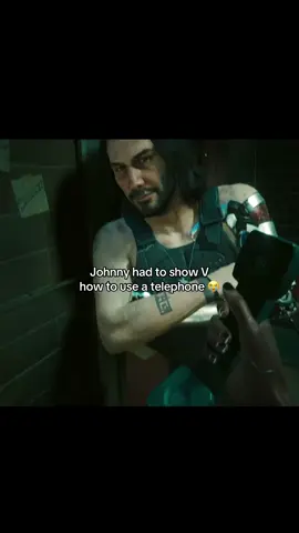 V just made me feel old 😭#cyberpunk2077 #johnnysilverhandcyberpunk2077 #vcyberpunk #fypp #foryou 