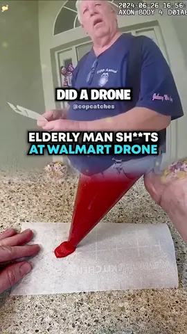 Elderly Man SHOOTS Drone 💥😅 #cops #copsoftiktok #police #policeofficer
