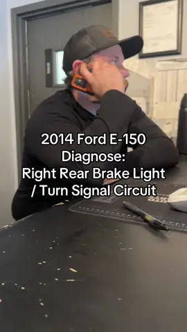 Turn Signal Thursday:  A little Deja Vu going on here with an inoperative turn signal and brake light on the right rear of this 2014 #ford E-150.  Check out what we found… again… #automotive #electrical #diagnostics