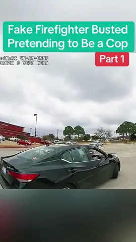 Fake Firefighter Busted Pretending to Be a Cop #cops #police #policeofficer #copsoftiktok #for #usa #flyp #viral #viral 