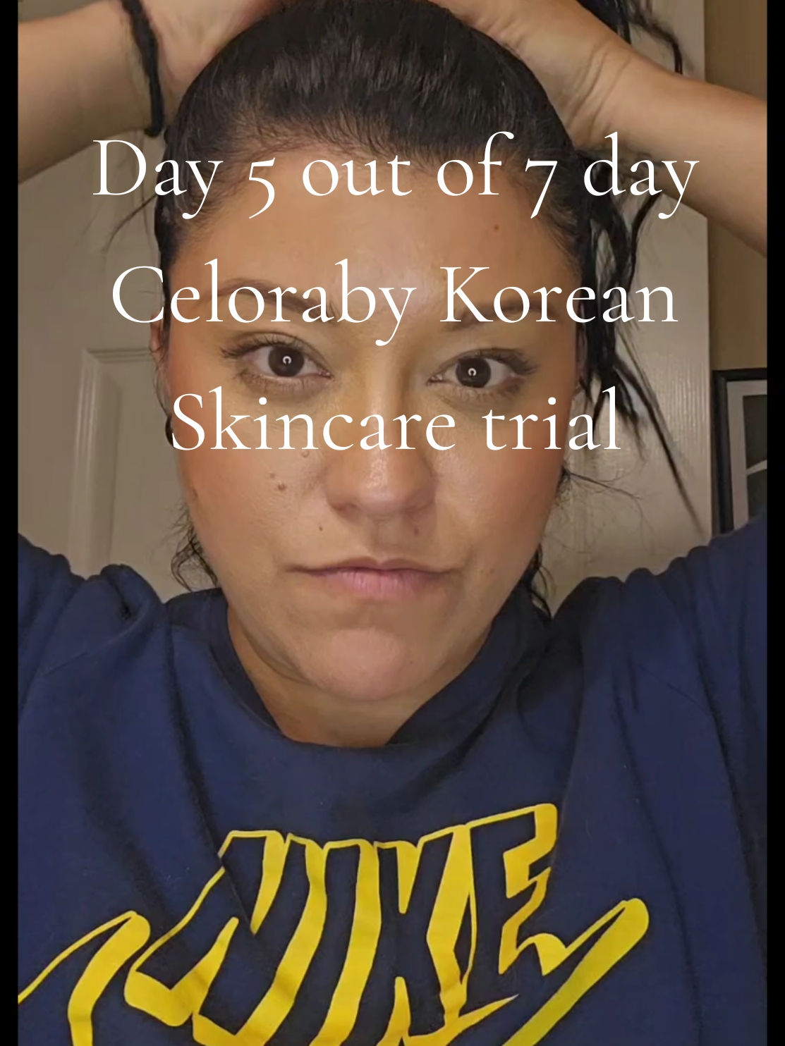 trying @CELORABY USA  products for 5 days now, and I can totally see a huge difference in my skin. My pores are ALOT smaller, and the pores on my nose are gone! I had texture on my checks and forehead like small bumps, and those are not noticeable like before. My under eyes are looking hydrated,  and I can see that the lines are not as deep.  For the past two days, I haven't worn powder. My skin looks great,  that I also haven't packed the makeup on either. It looks glowy but not greasy. It's crazy how, just in 5 days, I have noticed a difference.  As we get older we need to take more care of our skin, especially us makeup artist, people look at our skin too and that was a big problem for me because I didn't have flawless skin. It wasn't bad but wasn't great either. I also have gggrrreat lighting in my makeup room, so that would help hide the texture. Lol.   I help people get their skin on point, but yet I couldn't get mine on point. Lol, now it looks and feels good. I will be posting a close-up video of my skin before I started using Celora and then an after video. So keep on watching.  Link is in my bio- Amazon Storefront. If you dont want to buy it from my link, no worries, search for CELORABY  on Amazon. I swear by it. 😀 SAVE this video for you to look back on, if you end up purchasing it.  #Kbeauty #koreaskincare #kbeautytips #celoraby #celora #poretoner #4GFserum #potension #skincarerecommendations 