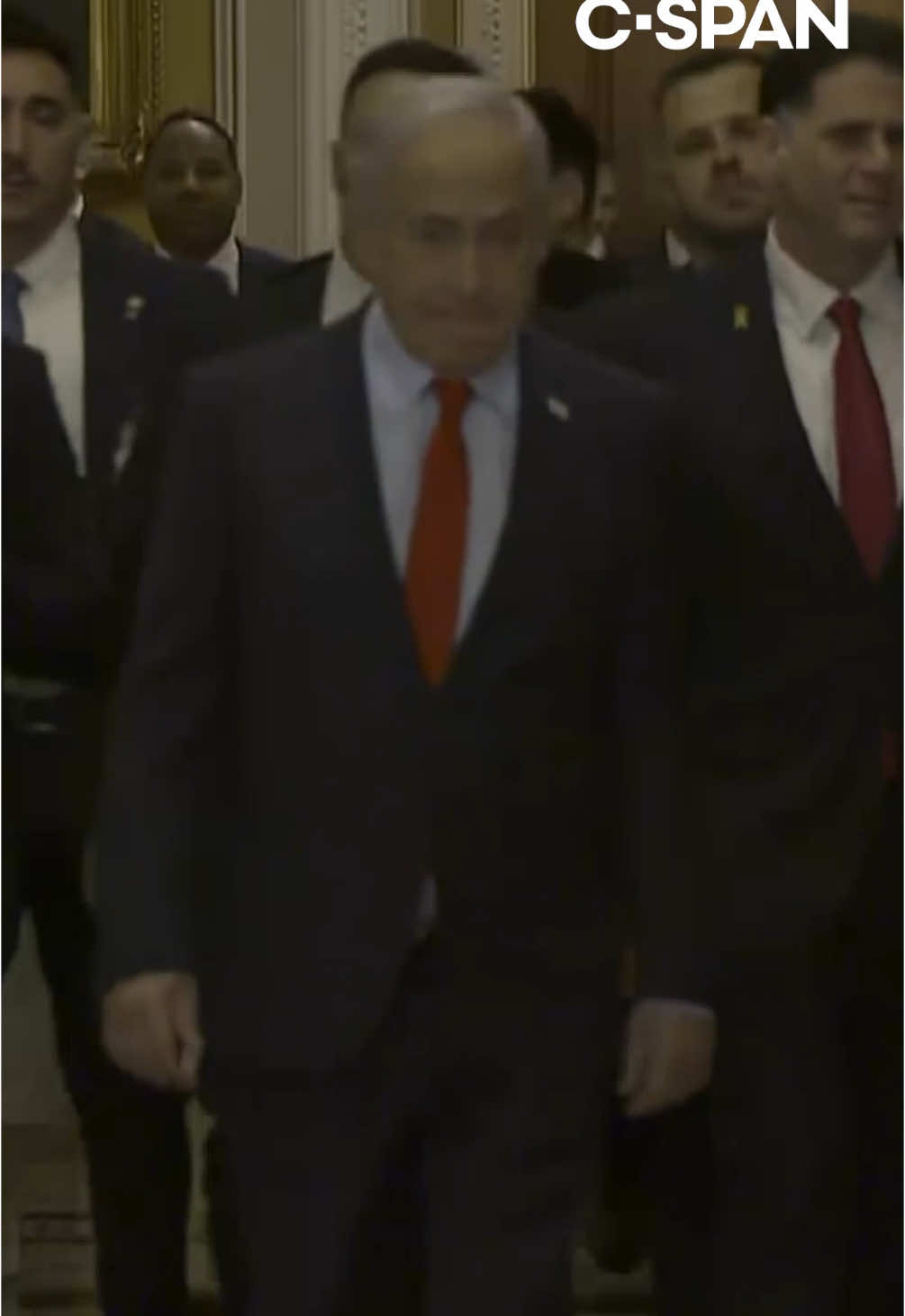 Israeli Prime Minister Benjamin Netanyahu arrived on Capitol Hill Thursday for meetings with top lawmakers. #benjaminnetanyahu #netanyahu #capitolhill #cspan 