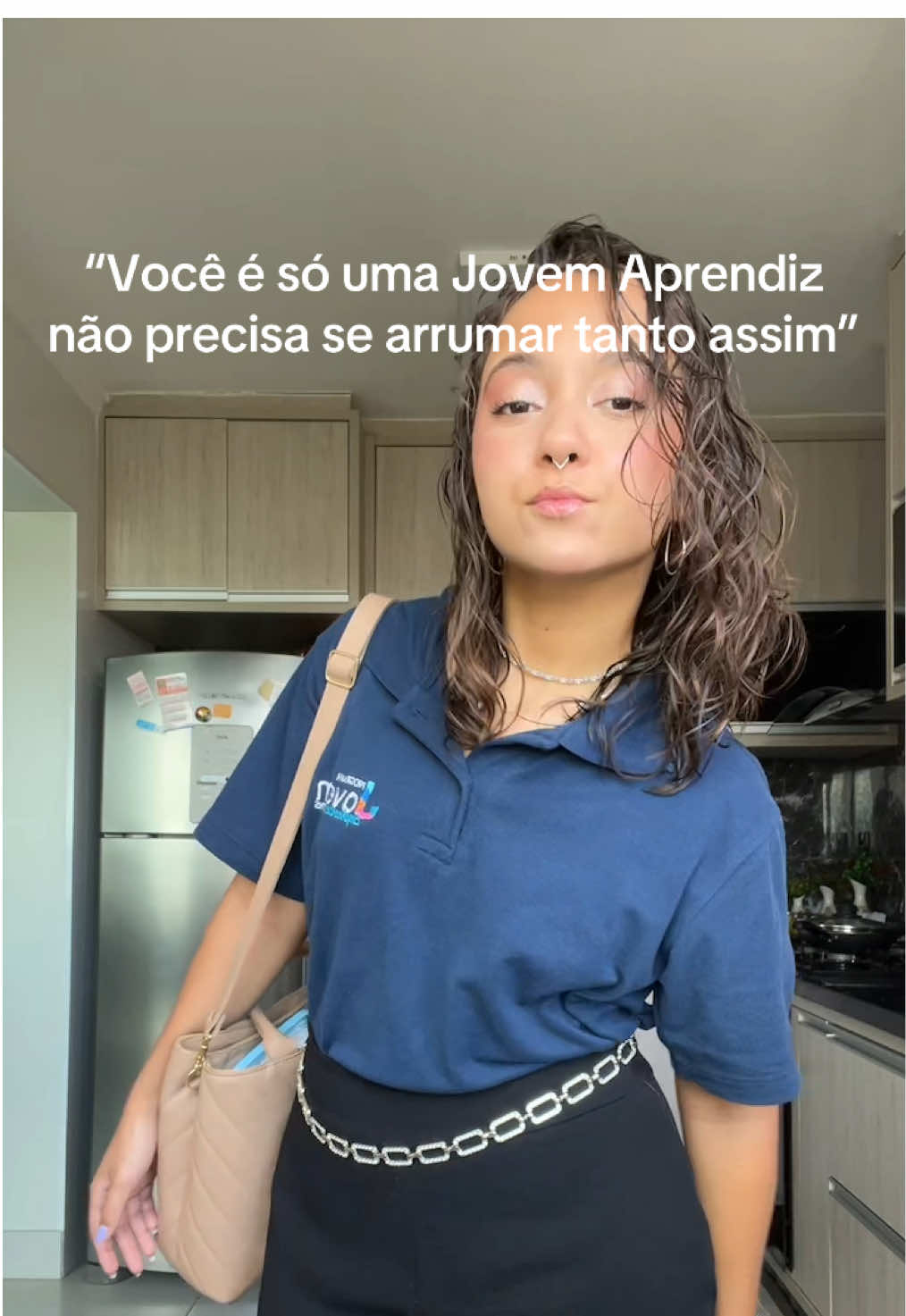 Faz total diferença, mas infelizmente não é só isso que faz com que a gente seja efetivada! #diva #jovemaprendiz #vaiprofycaramba #grwm 