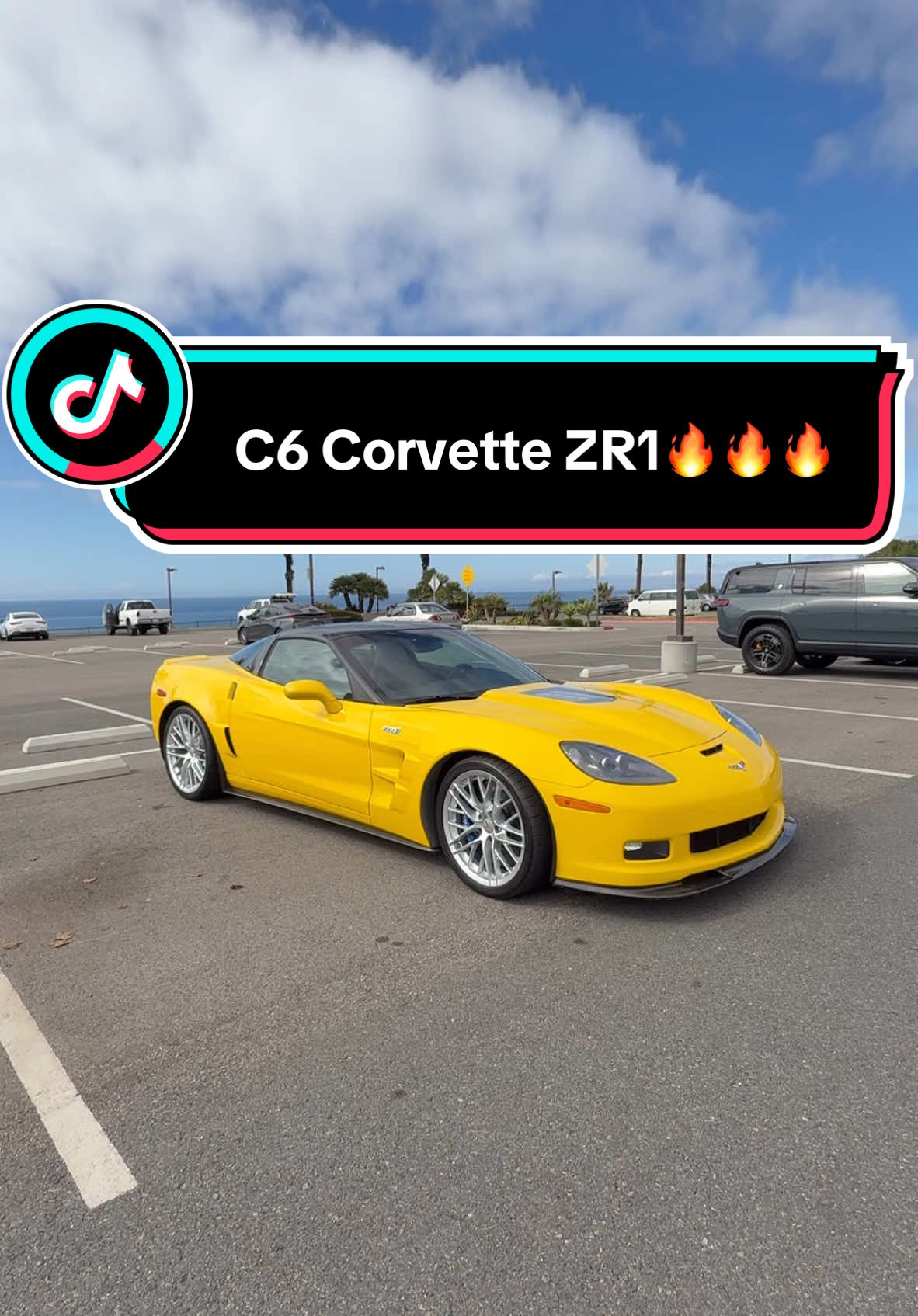 This thing is SWEET & it only had 15,000 miles on it! 🔥🔥🔥 • • • • #corvette #c6zr1 #zr1 #c6corvette #cartok #foryoupage #foryou 