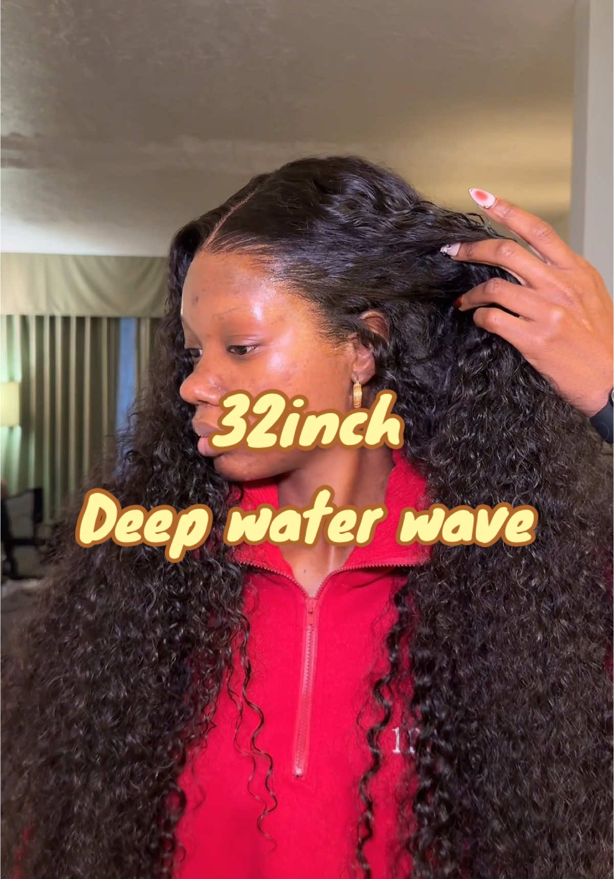 32inch deep water  wave 13x6  ,true to length @FORGIRL FOREVER WIG  #deepwavewig #wigreview #waterwavewig #viralvideo #tiktokshop 