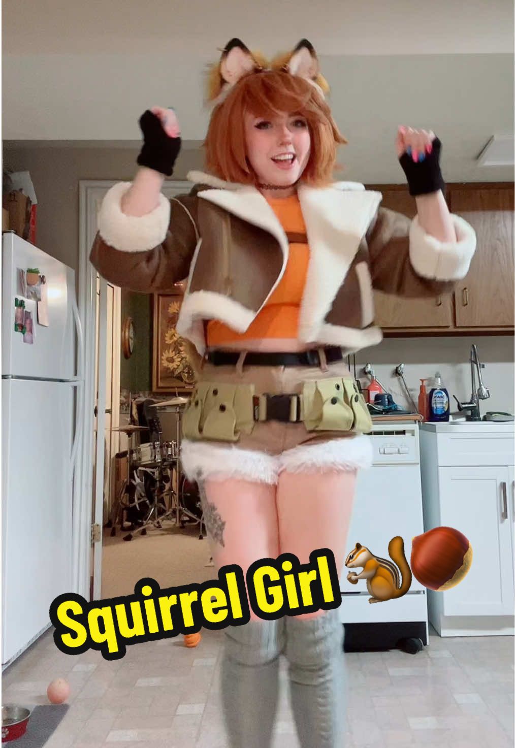 Squirrel Stampede! 🐿️🤎  DC: @☆𝐀𝐋𝐄𝐗𝐀☆  #cosplay #cosplayer #cosplaygirl #squirrelgirl #squirrelgirlcosplay #cosplaydance #marvel #marvelcospoay #marvelrivals #marvelrivalscosplay #comiccosplay #kawaii #kawaiigirl #egirl #GamerGirl #altgirl #animegirl #makeup #makeuplook #cosplaymakeup #dance #dancetok #videogamecosplay 