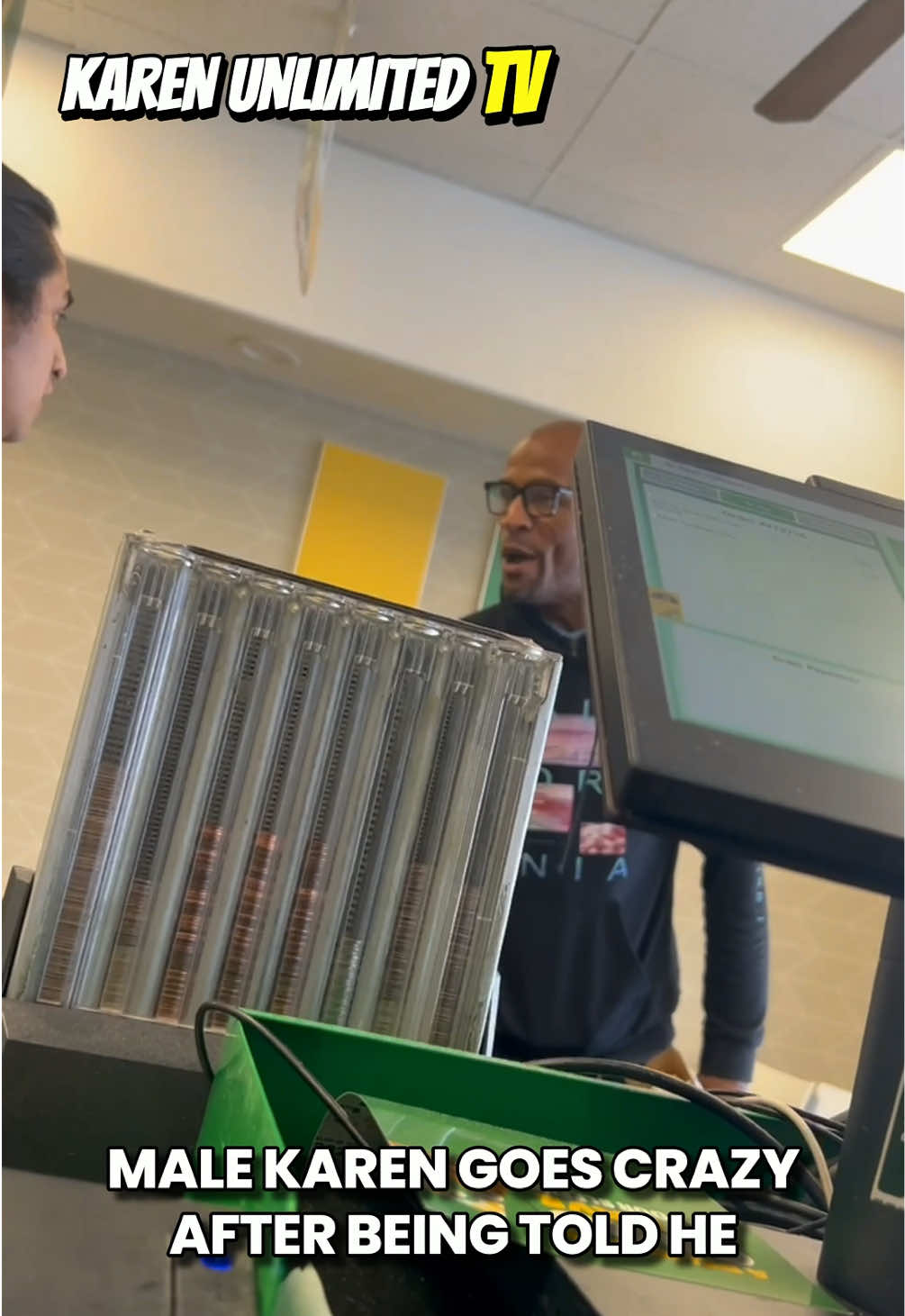 The event happened on April 8th 2024 at around 2:20 pm-2:50 pm in a Subway located in Chino, CA. “What happened was the guy SAID he asked if we accepted EBT, which we don't, and I can say that with confidence that he never did because I was listening when he first started making his sandwich he was VERY oddly specific which happens all the time but he was asking TOO much so that it caught my attention that something felt wrong which is why I had my phone ready to record. When my coworker tried to ring him up, she told him that EBT isn't accepted here. He got mad, and once he started to raise his voice, my coworker instantly said you can have it, just leave, but once he refused to leave and started being aggressive, another customer in the store noticed and asked him to leave which he bluntly ignored. The person who got hit was a regular because he worked in the same parking lot as the Subway, so when I waited a couple days to come into his work to give him my thanks for standing up for us I got told he quit and they weren't allowed to give me his number so I could contact him.” 📍Location: Chino, California, USA #karenfreakout #subway #fyp 