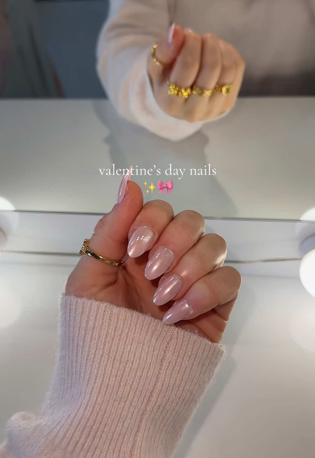 strawberry glazed donut for valentine’s day✨🎀 obsessed with these press ons!! @imPRESSBeauty  #glazeddonutnails #pinknails #pressonnails #impress #ValentinesDay #valentinesdaynails #vdaynails #nailinspo #nailvideos #nailtransformation #fyp #fypシ  