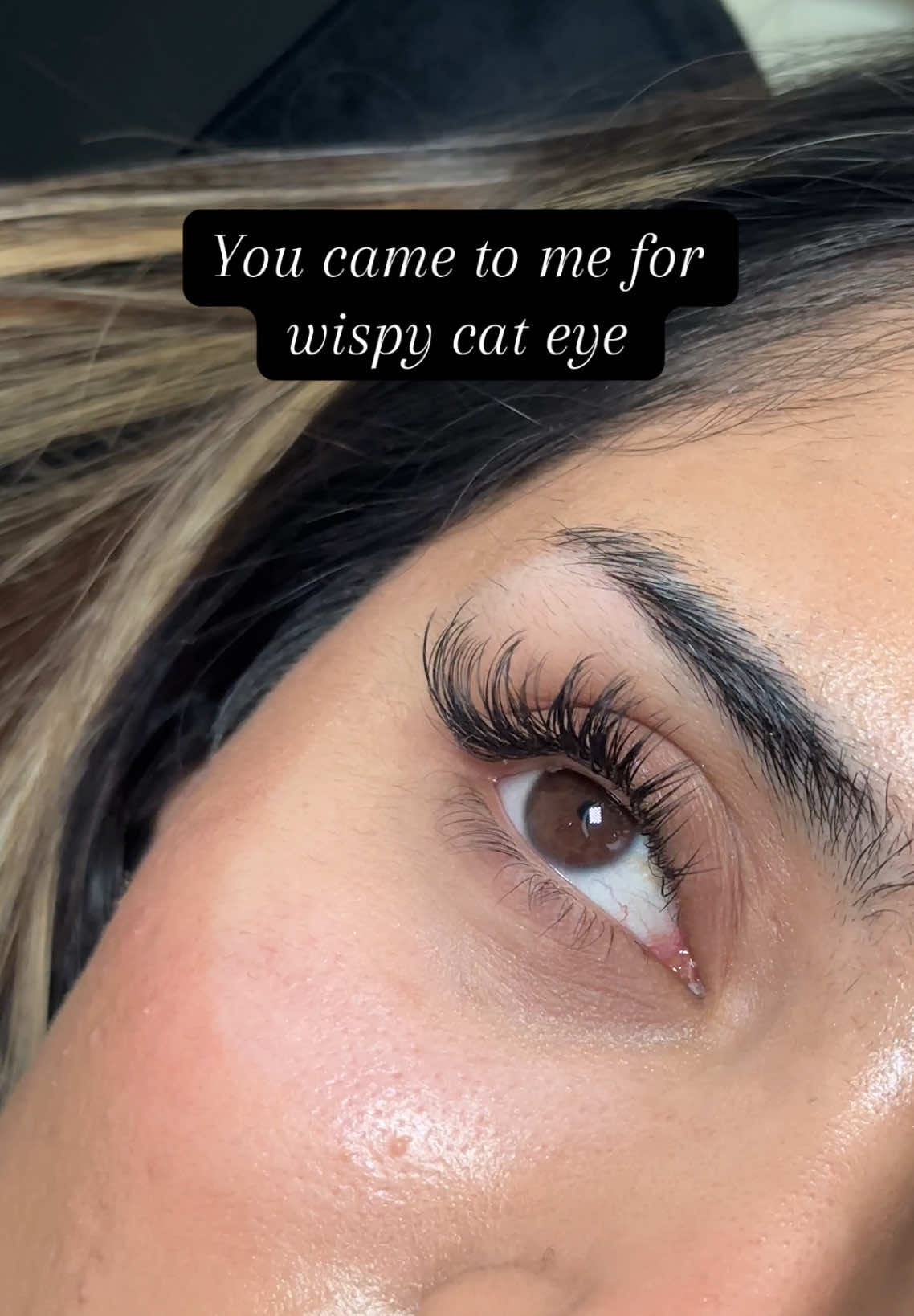 Wispy cat eye #creatorsearchinsights #lashextensions #lashes #birminghamlashes #birminghamlashtech #lashestutorial #lashestutorial #birminghamlashextensions #halalbrows #browbleaching #halalbrowsbirmingham 