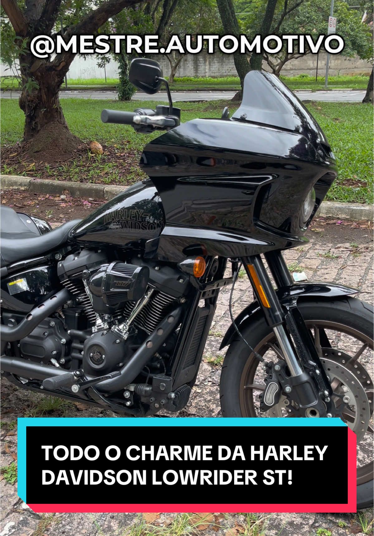Uma das Harleys mais imponentes à venda? Low Rider ST! #mestreautomotivo #fy #fyp #fyp #viralvideos #viral #trend #trending #harley #harleydavidson #lowriderst #harleydavidsonlowriderst #lowriders 