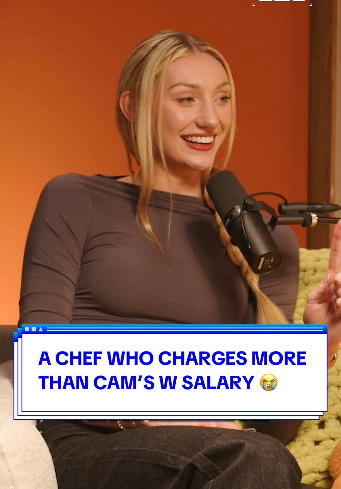 You heard @cam right … her former chef cost more than her #WNBA salary. 😭 