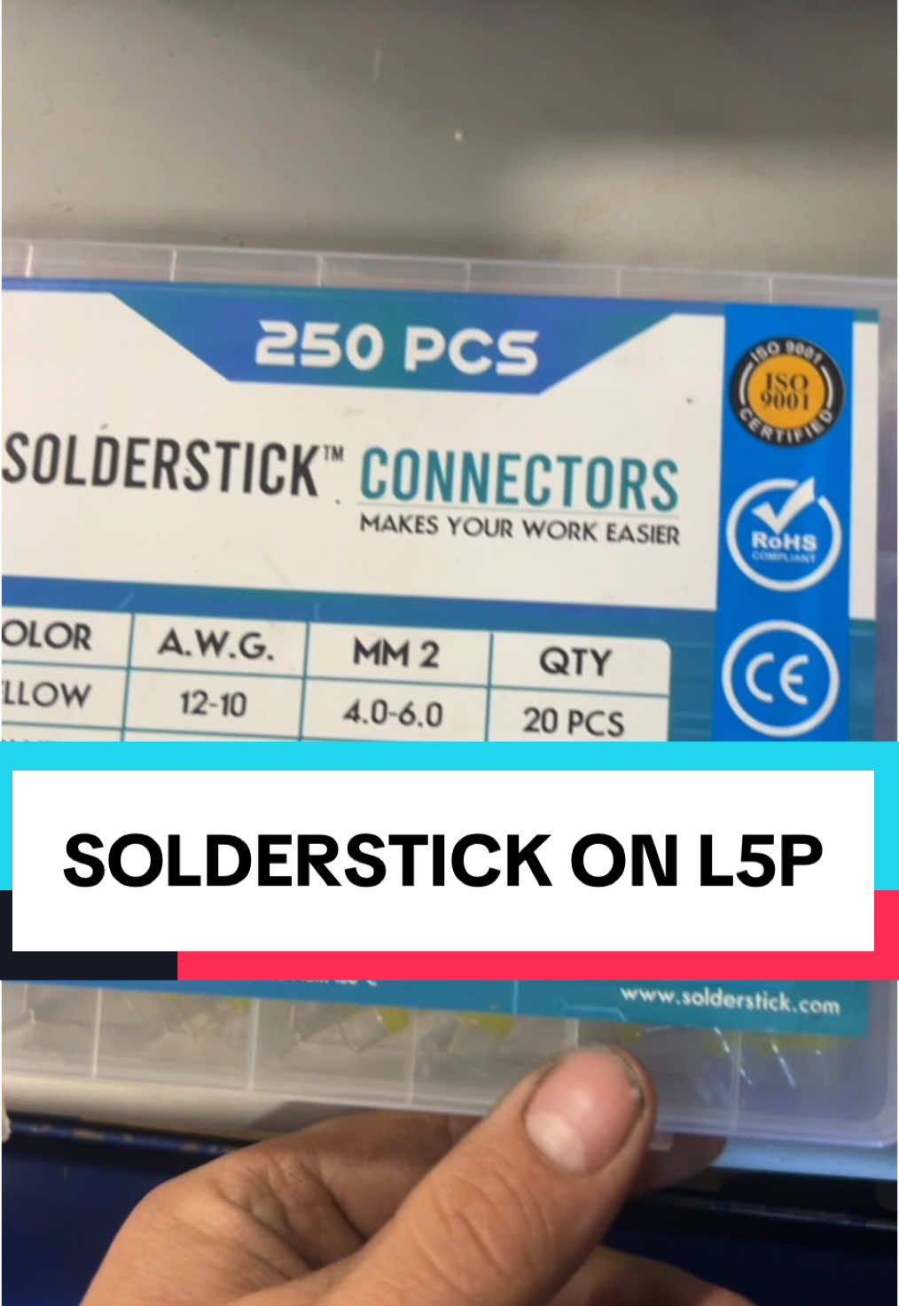 If you do wiring solder has always been the preferred method over but connectors these take the best of both worlds and combine all in one.  @SolderStick #solderstick #mechanicsoftiktok #duramax #powerstroke #diesel #mechanic 