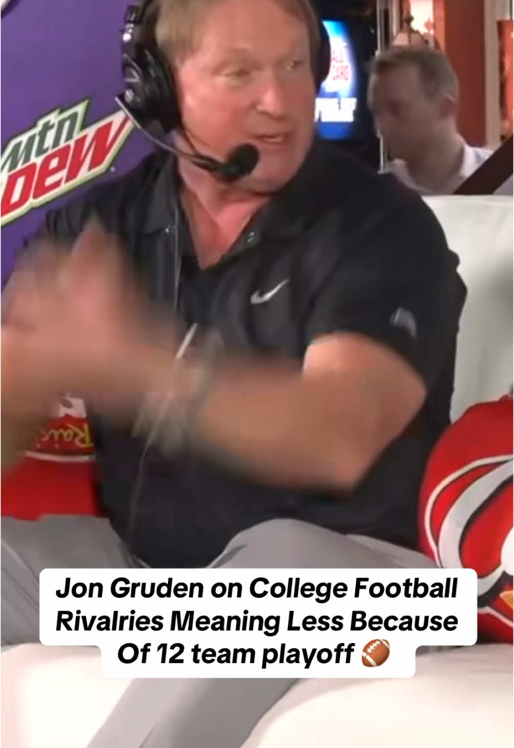 Do College Rivalries Mean Less With The 12 Team College Football Playoff? 🏈 @Barstool Gruden @Dave Portnoy @Barstool Big Cat 