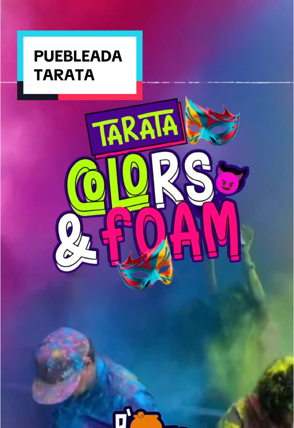 TARATA TE ESPERA… #cochabamba este 23 de febrero el evento #ColorsYFoam en #Tarata #colors #Foam #fiestas #viral