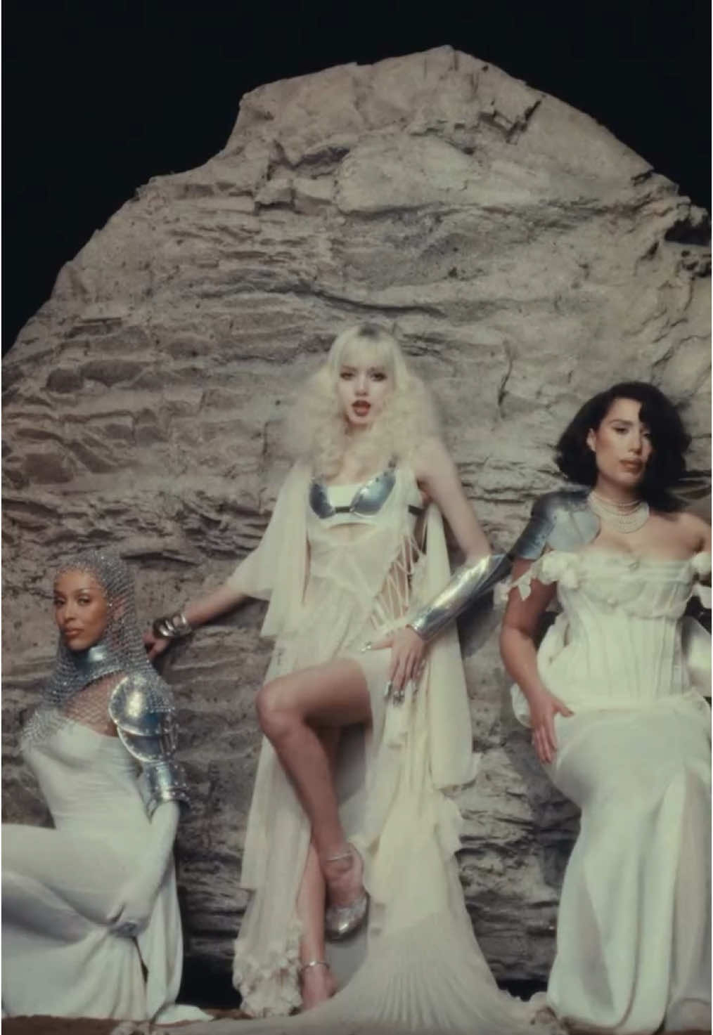 Born Again is out now! A dream collab with @Doja Cat + @Raye ✨  This video is @LISA’s tribute to powerful women throughout history and to her fans. We hope you love it 🖤 #LISAxBornAgain