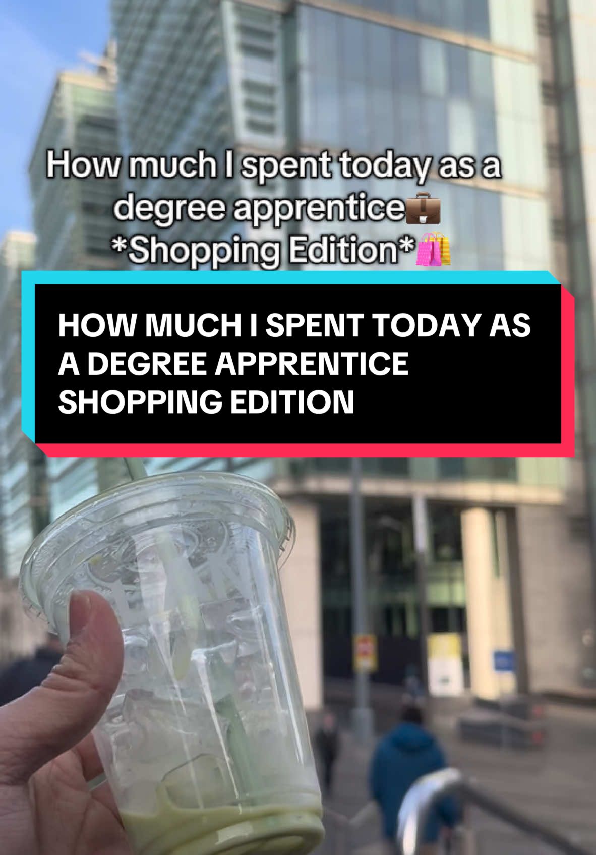 How much I spent today as a degree apprentice shopping edition 🛍️ #apprenticeship #degreeapprenticeship #fyp #apprentice #careers #dayinmylife #Lifestyle 