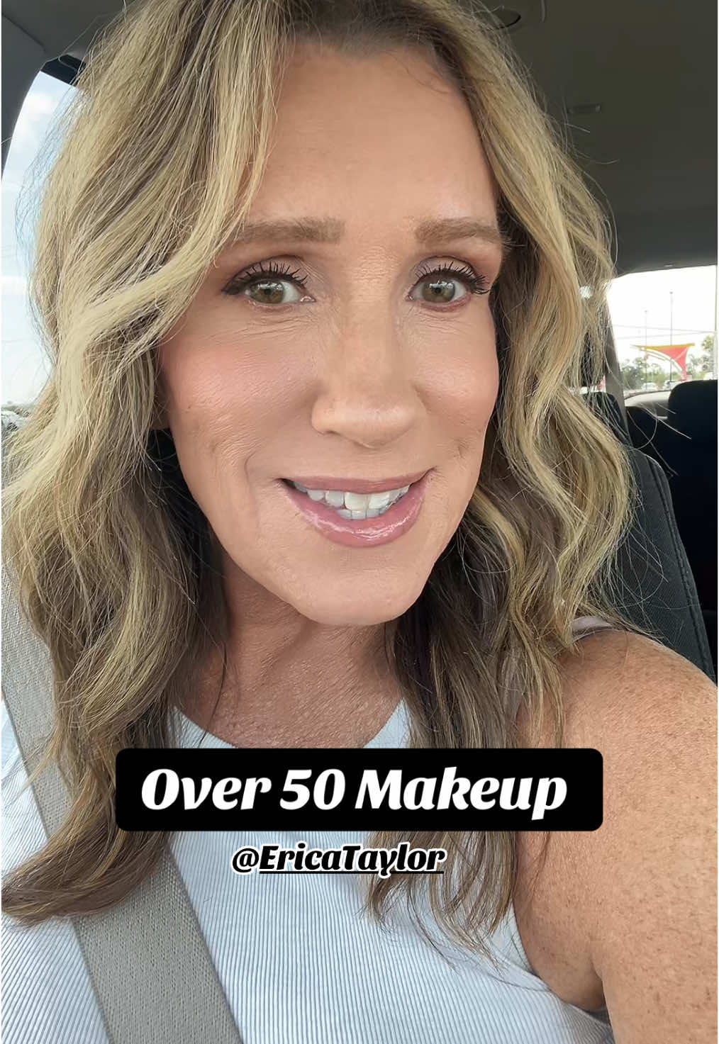 A special thank you to the over 50 beauty creators for sharing your knowledge of mature skin makeup techniques and new products, especially @Erica Taylor 😍 It has been so much fun to learn new things and learn about new products for my mature skin!  #makeupover50 #beautyover50 #womenover50 #over50makeup 