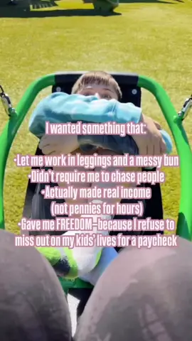 So, I found a way to ditch the stress, keep the chaos, and still bring in money from home. If you’re tired of feeling stretched too thin and want something that fits your life instead of taking over it, let’s chat. #fyp #SAHM #workfromhome #buildingalegacy 