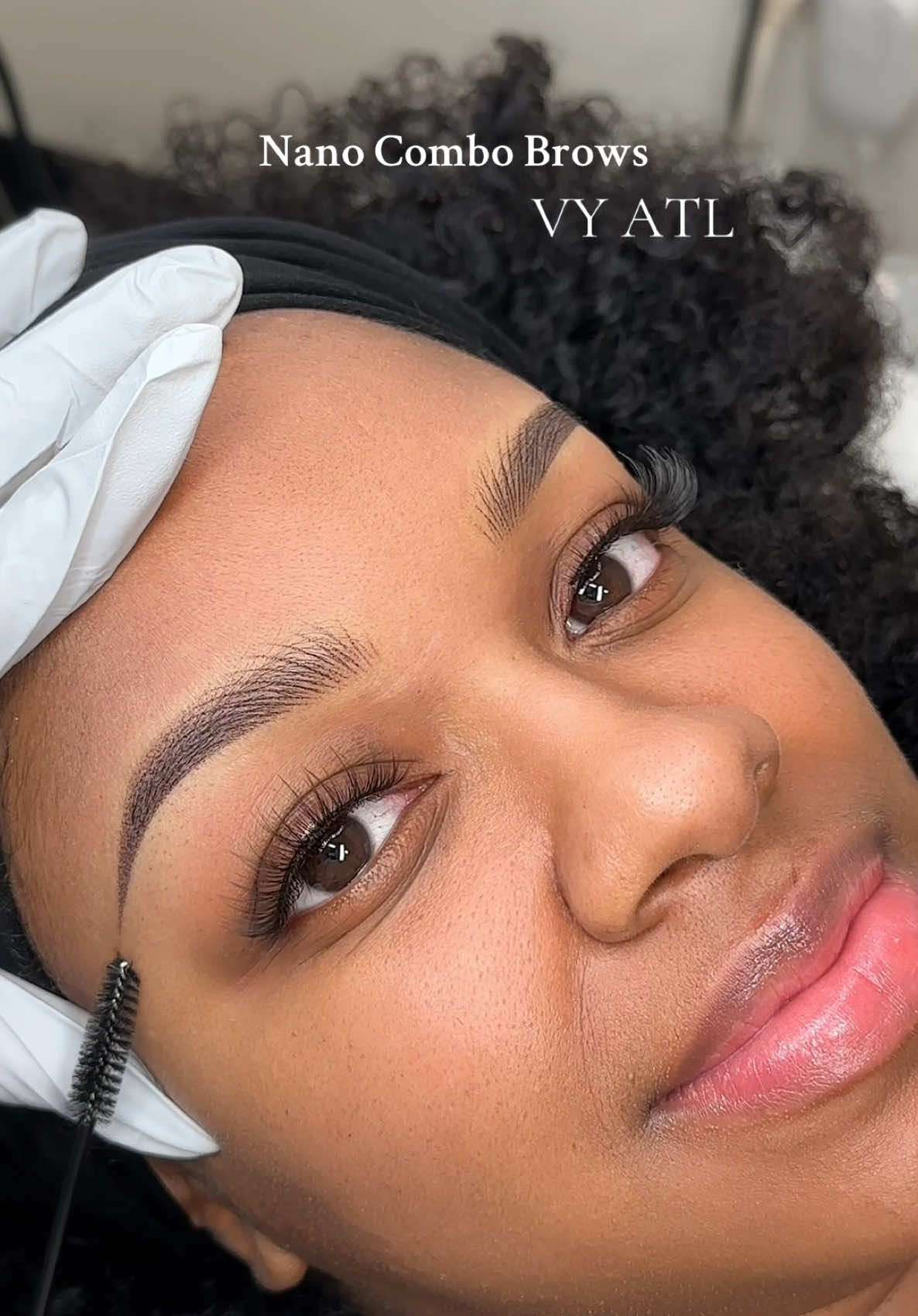 Stunning Nano Combo Brows for my beautiful client ❤️😘 💁‍♀️Artist: VY ATL - [ ] ⏱️Process take 3 hours  - [ ] ✨2 weeks healing  - [ ] 💊Pain: 1-2(scale1-10) - [ ] ✨Last up 1-3 years  - [ ] ✅Brows healed will be lighter 20-30%, depending on type of skins  - [ ] ✨Brows will need 2 sessions to archive a good color retention  - [ ] ______________________________ - [ ] ✅To book your appointment please DM us for more Info  - [ ] 📍Located: Atlanta GA  #browsonfleek #pmu #pmuartist #microbladingbrows #atlanta #fyp 