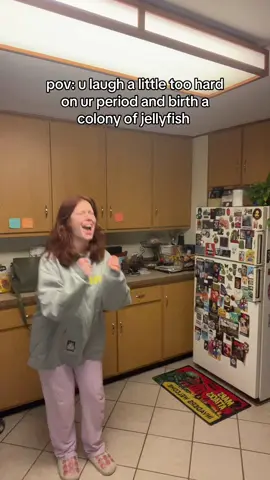 no laughing, sneezing, or standing up too fast 😭 #funnyvideo #relatable #periods #periodstruggles #timeofthemonth #humor #day2 #laughing #foru #fyp #fypシ 