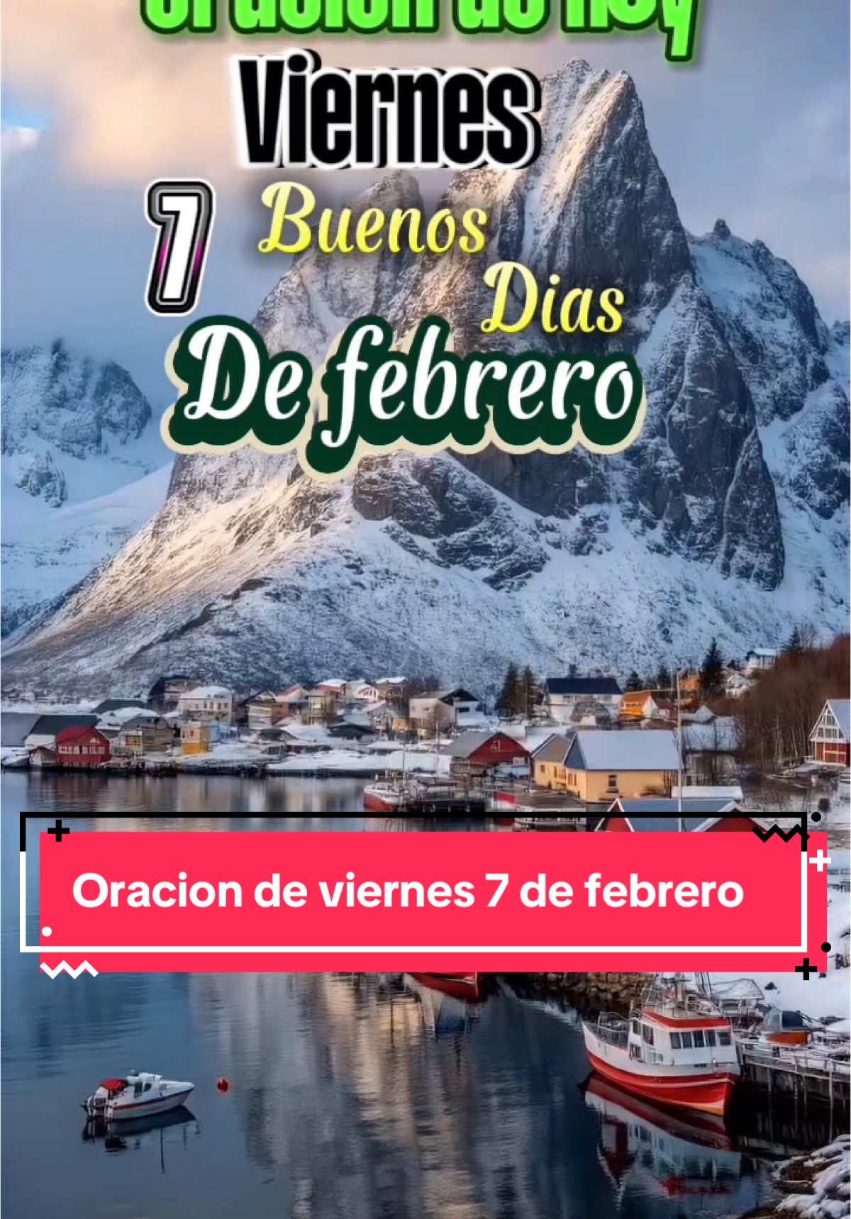 #oraciondelamañana #viernes7defebrero #buenosdias #bendiciones #felizviernes #graciasdios #paratiii