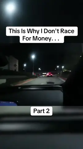 This Is Why I Don't Race For Money. . . 
