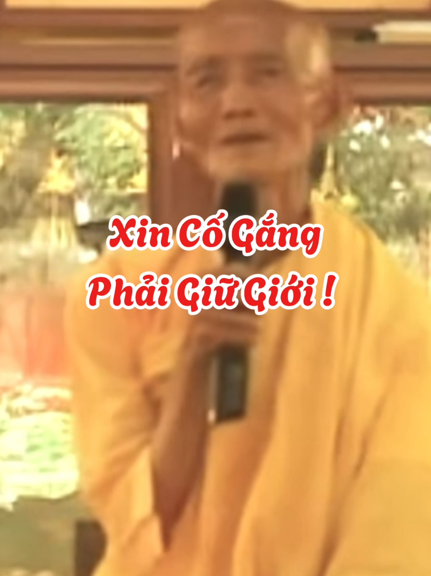 Xin cố gắng giữ giới #loiPhatday #ThichGiacKhang #thongdiepcuocsong #nhungcaunoihay #xuhuongtiktok 