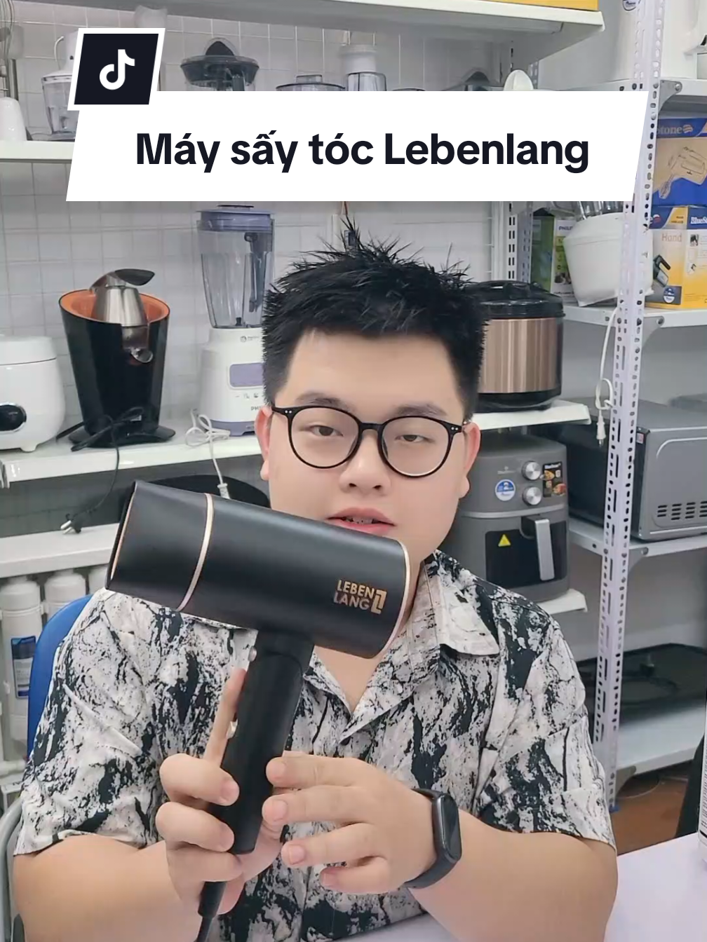Máy sấy tóc lebenlang LBH3088 #saytoc #maysaytoc #maysaytocmini #smilemart #dienmaysmilemart 