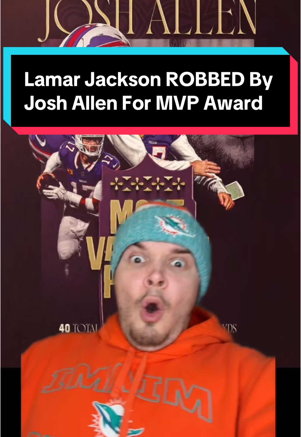 Lamar Jackson ROBBED By Josh Allen For MVP Award #nfl #nfltrending #nflviral #nflfootball #nflfootball #mvp #bills #ravens 