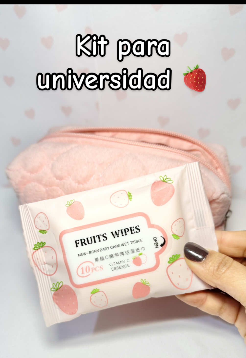 Kit para universidad 🍓🩷 #kit #schoolkit #kitescolar #whatsinmybag #whatsinmypurse #miniessentials #miniessentialsbag #bagessentials #miniproducts #travelessentials #travelmakeup #girlessentials #creatorsearchinsights #imjustagirl #dailybag #foryou #fyp #fypp #aesthetic #pinterestaesthetic #pinterestinspired #inmybag #sheinfinds #foryoupage❤️❤️ #organized #satisfyingvideo #minibag #preppy #preppyaesthetic #beauty #packwithme #parati #paratiiiiiiiiiiiiiiiiiiiiiiiiiiiiiii #viral #packmyminibag 