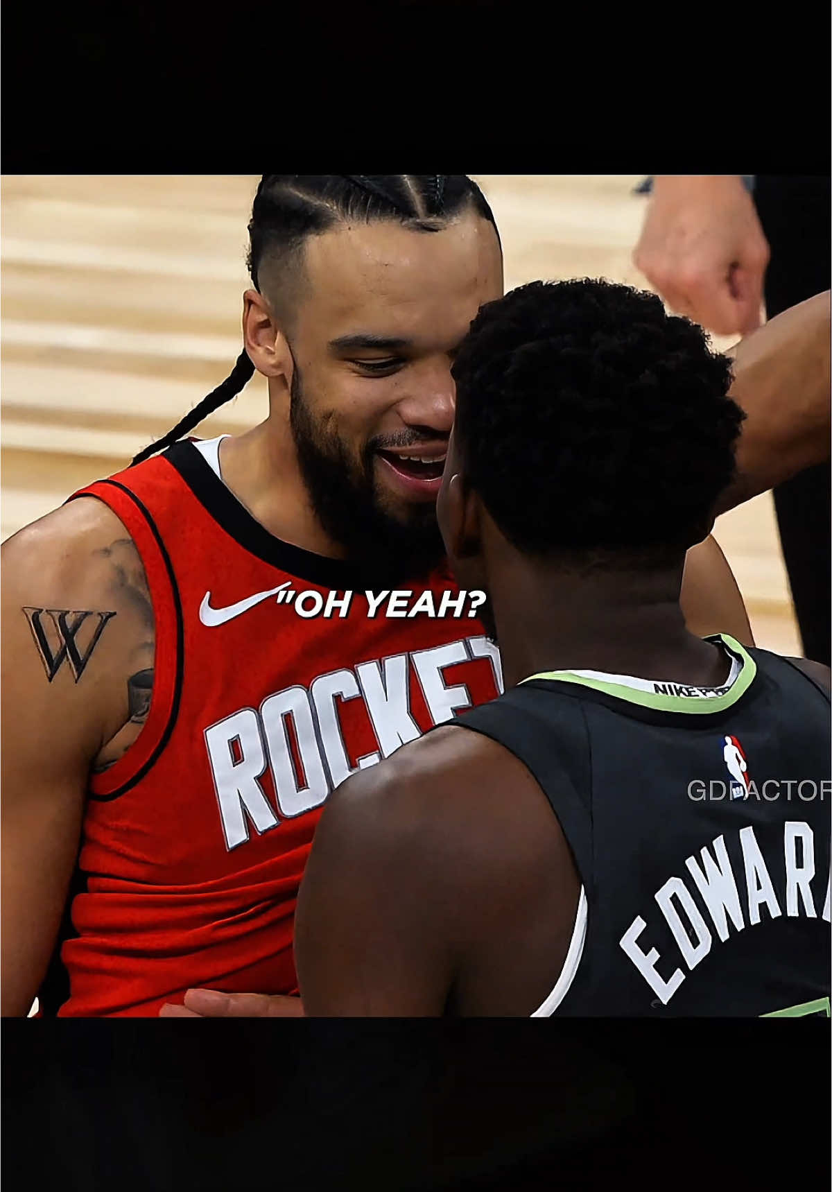 ANT teaching Brooks a lesson 😂🔥 #NBA #basketball #fyp #foryou #foryoupage 