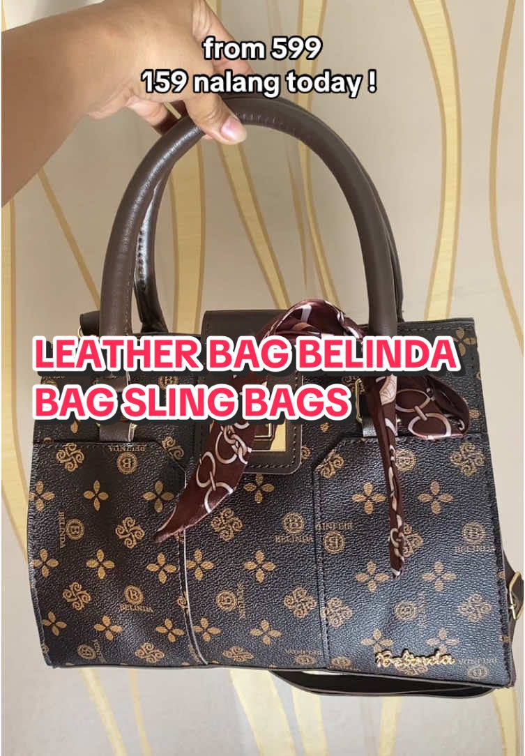 Grabe ang paSALE ! From 599 down to 159 pesos nalang ✨😍 #belindabags #slingbag #handbag #bagrecommendation #fypage #fypviralシviral 