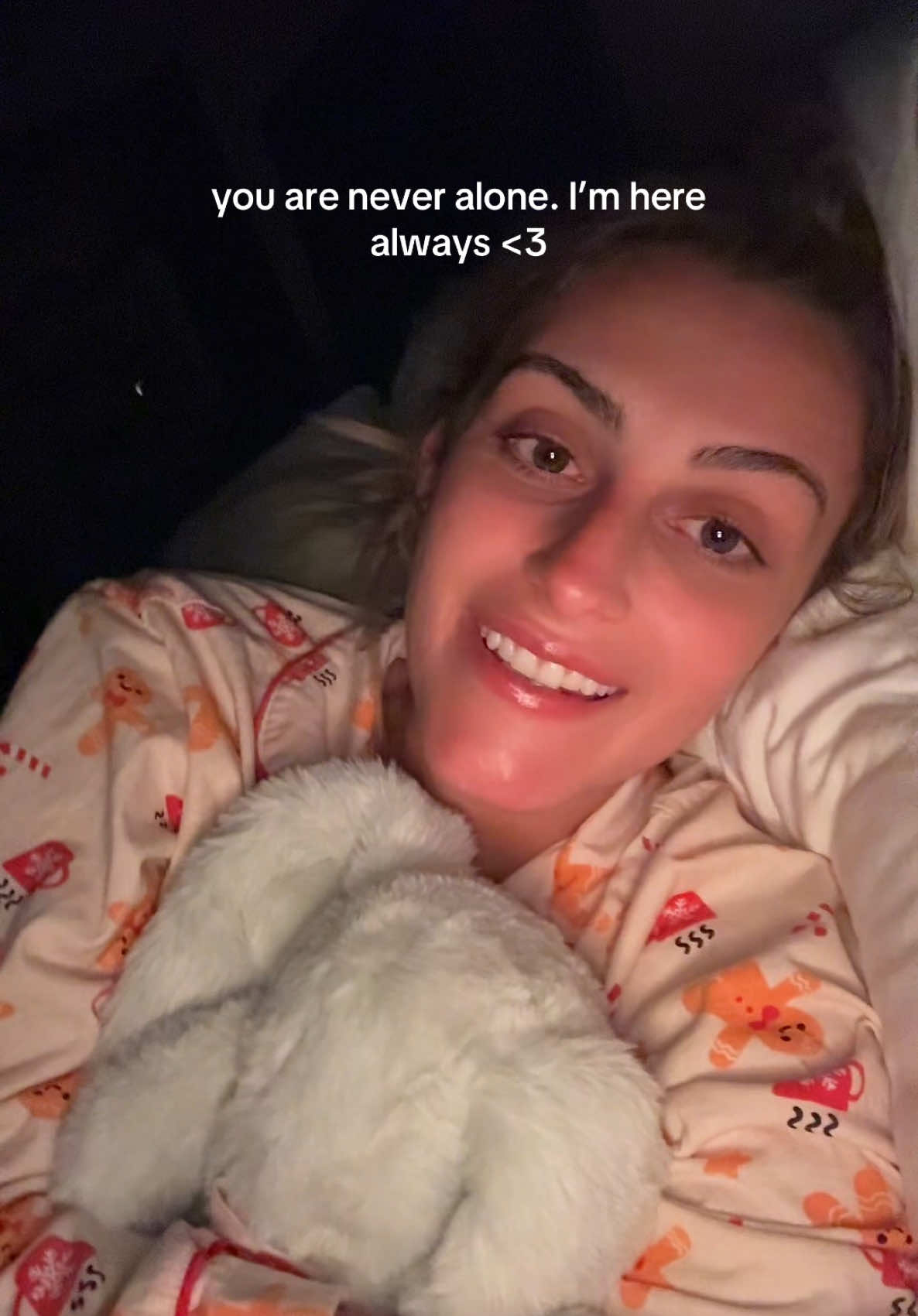 you are safe here 🫶🏼 my DM’s are always open—you are so loved and you matter so much 🥹 if you’re feeling anxious or sad at all, you’re not alone. we’re all human and experiencing this thing called life together FaceTime vibes before bed <3 ily @LavenderLifeCompany #YouAreNotAlone #LateNightThoughts #MentalHealthMatters #FaceTimeVibes #SelfCare #AnxietySupport #WellnessJourney #BedtimeReminder #HealingJourney #SafeSpace 