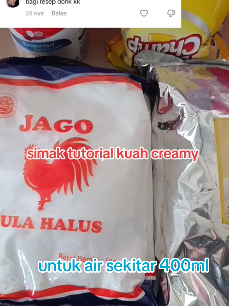 TUTORIAL MEMBUAT KUAH CREAMY 🥰🥰 #tutorialkuahcreamy#videoviral #estelersultan##fypシ #penjuales#pejuangrupiah