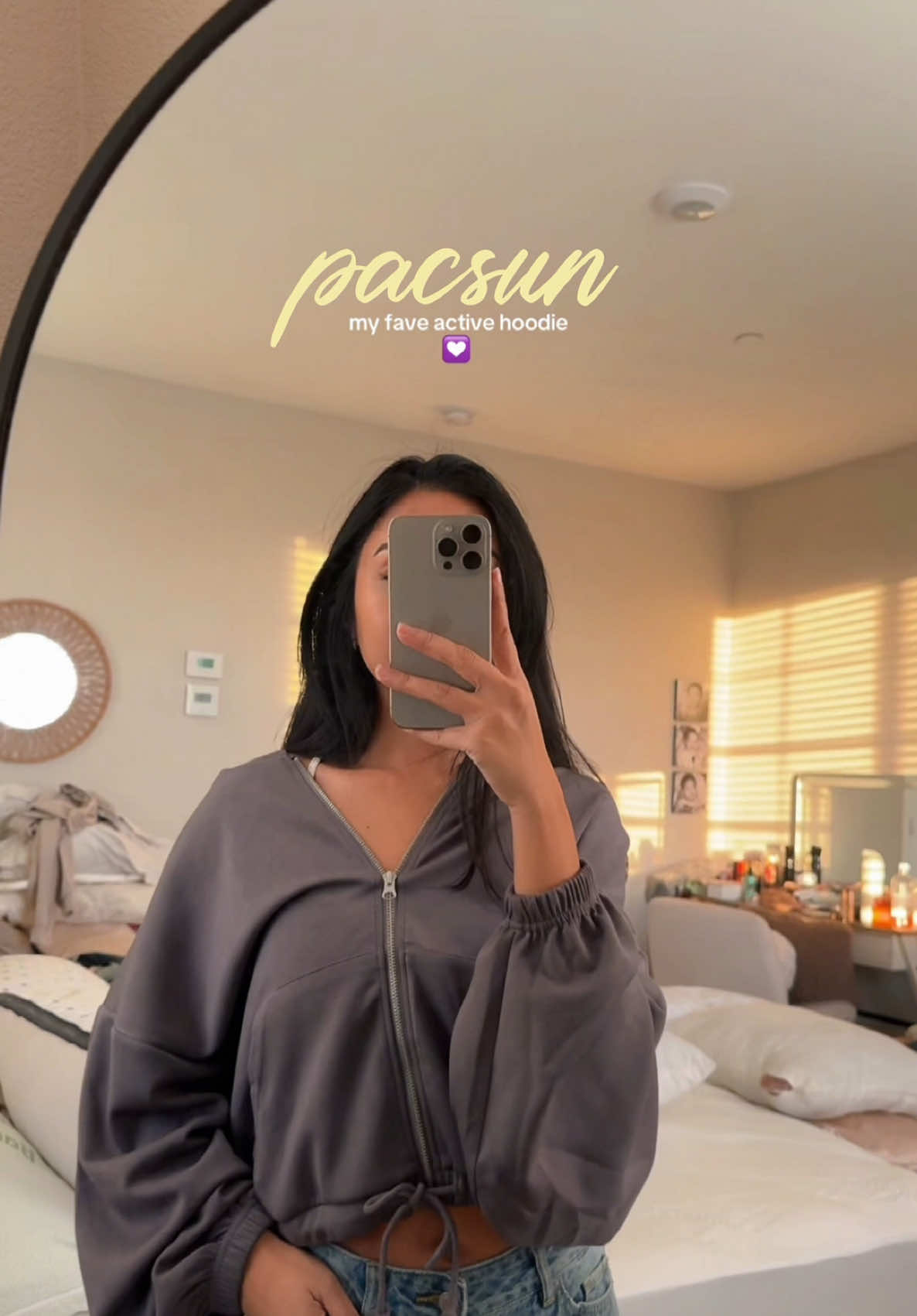 this active hoodie from pacsun >> 💟 #pacsun #tryon #TikTokShop #OOTD 