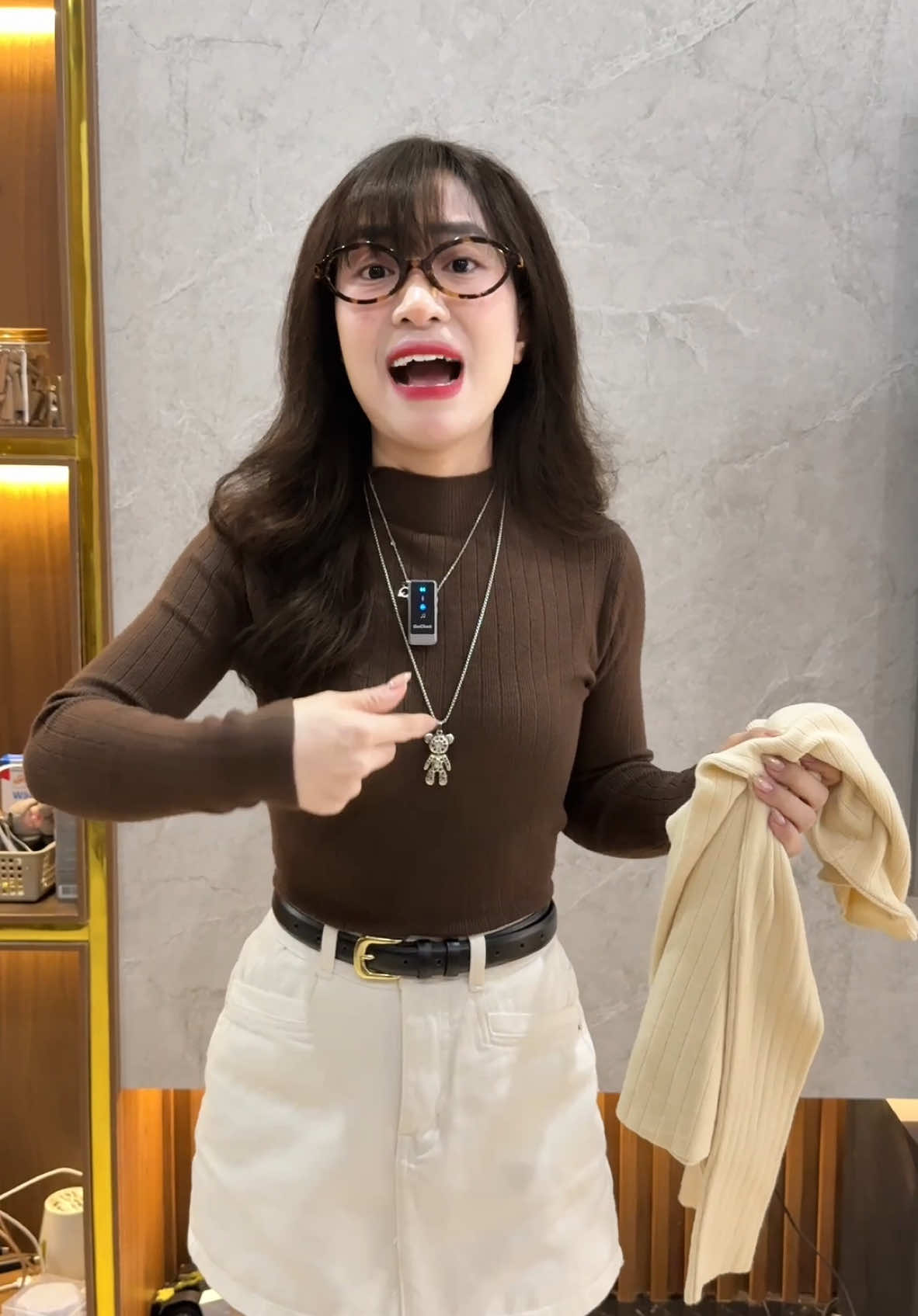 Em dỗi thật sự nha #thoitrangnu #aogiunhietnu 