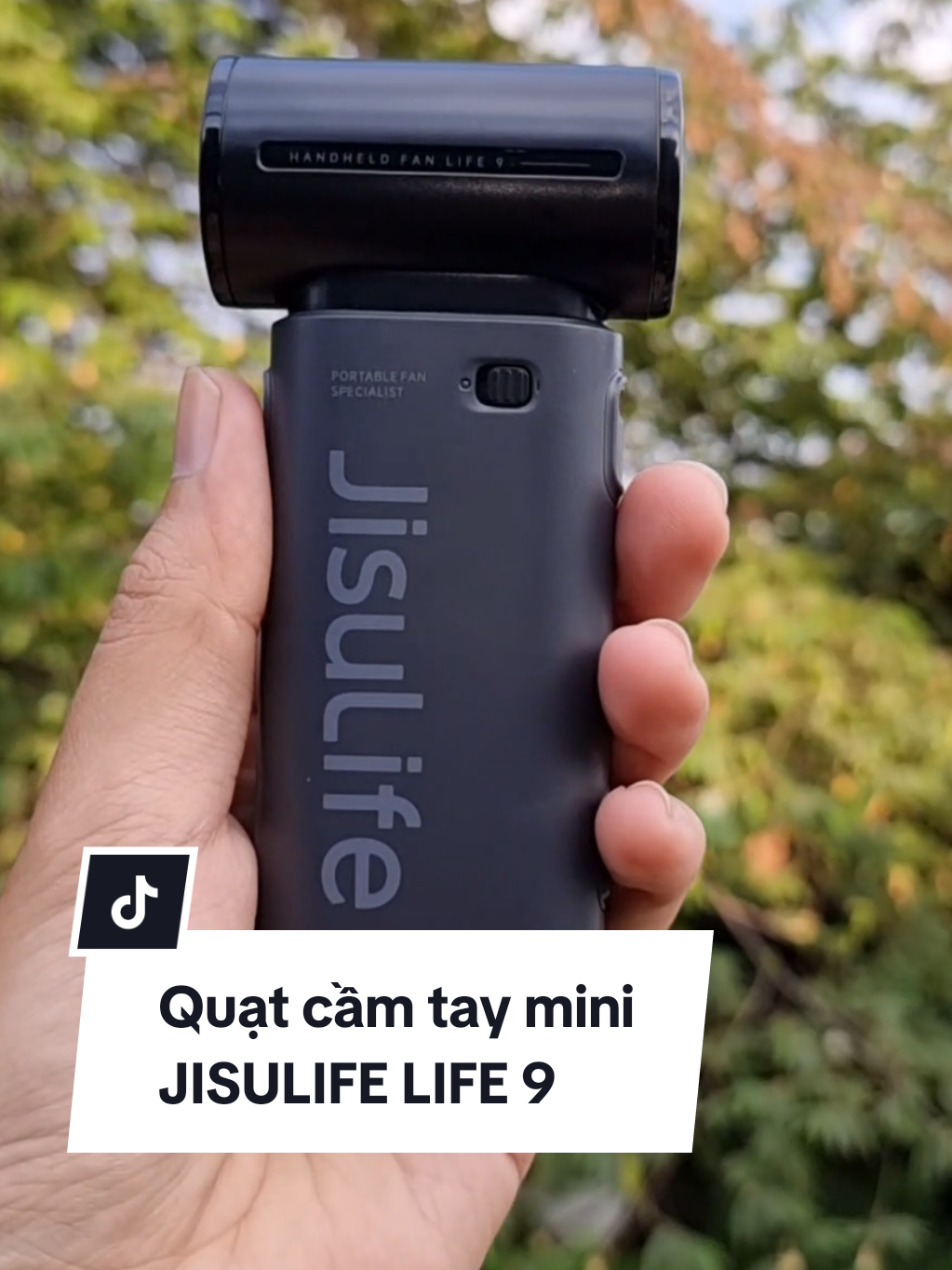 Quạt cầm tay mini Jisulife life 9 nhỏ mà thổi mạnh lắm nha  #quatcamtay #quatcamtaymini #jisulifeminifan #quatcamtayjisulife #jisulifelife9 #duymereview 