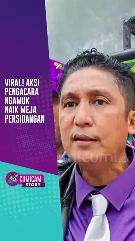 Viral! Aksi Pengacara Ngamuk Naik Meja Persidangan Sidang kasus pencemaran nama baik yang berlangsung di Pengadilan Negeri Jakarta Utara menjadi sorotan publik setelah insiden tak terduga terjadi di ruang sidang. Dalam persidangan tersebut, salah satu pengacara, Firdaus Oiwobo, menunjukkan aksi emosional yang memuncak hingga memanjat meja sidang.   Tindakan tersebut sontak memicu kehebohan dan ketegangan di antara para pihak yang hadir, termasuk hakim, jaksa, dan pengunjung sidang. Aksi tak biasa ini pun memancing reaksi keras dari berbagai pihak, termasuk pengacara kondang Hotman Paris Hutapea yang turut hadir dalam persidangan tersebut.   Hotman Paris secara terbuka mengecam tindakan Firdaus Oiwobo, menyebutnya sebagai perilaku yang tidak profesional dan tidak sesuai dengan etika seorang pengacara. Tidak berhenti di situ, Hotman Paris juga membawa kritiknya ke media sosial. Dalam unggahannya, ia meminta agar Ketua Mahkamah Agung dan Otto Hasibuan selaku Wakil Menkopolhukam memberikan sanksi tegas atas perilaku Firdaus Oiwobo yang dinilai mencoreng citra profesi pengacara. Saksikan selengkapnya di Youtube channel Cumicumi.com. Jangan lupa like comment & subscribe! (Link di Bio) #cumicumidotcom #hotmanparishutapea #firdausoiwobo #ottohasibuan #infotainment