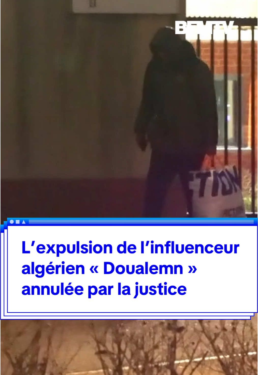 L’expulsion de l’influenceur algérien « Doualemn » annulée par la justice #doualemn #oqtf #algerie #sinformersurtiktok 