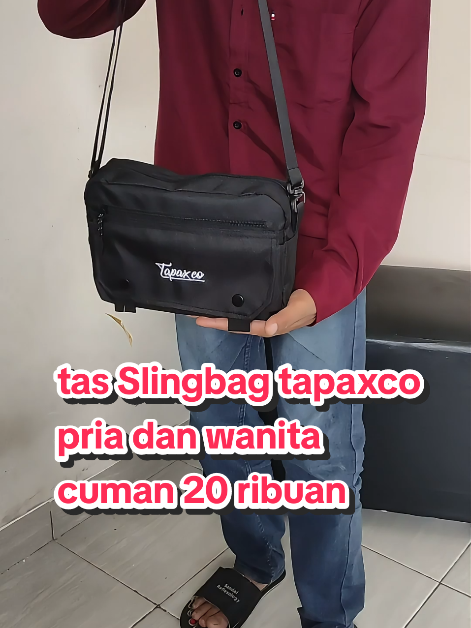 tas selempang tapaxco 20 ribuan 