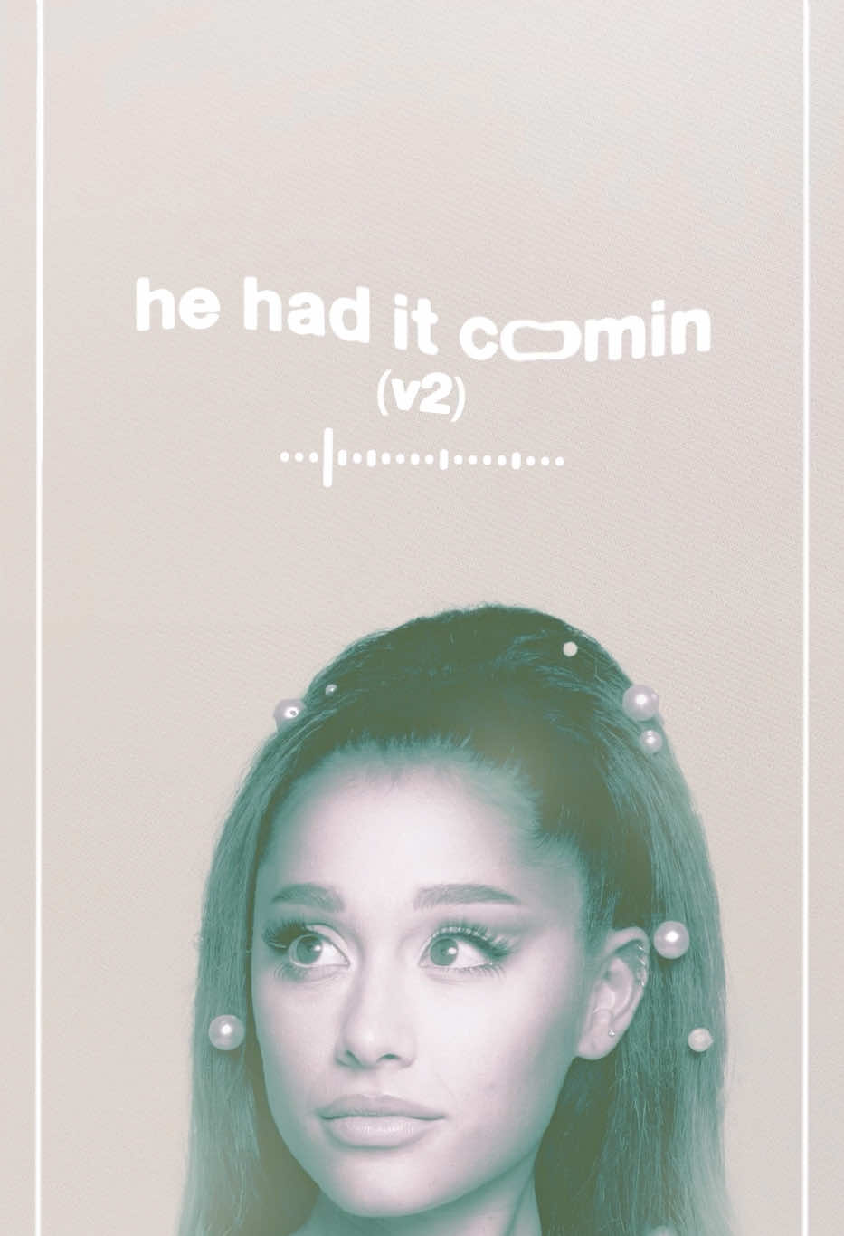 Ariana Grande - he had it comin (Final Version) #fyp #arianagrande #cellblocktango #musical #arianators #foryou #eternalsunshine #positions #demo 