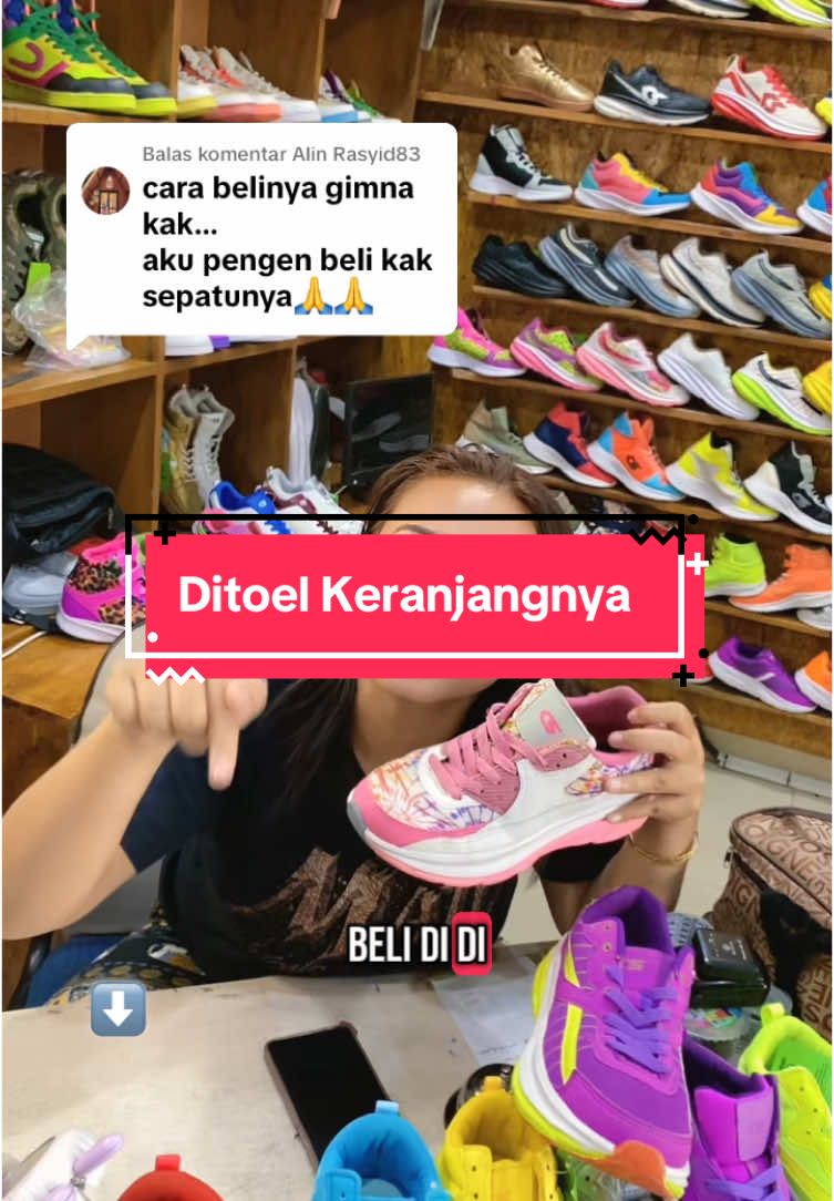 Membalas @Alin Rasyid83  Ditoel Keranjangnya Bundzzz 🥰 #keranjangkuning #sepatuchosamon #rekomendasisepatu #wibgajian #lagimurah #jumathemat 