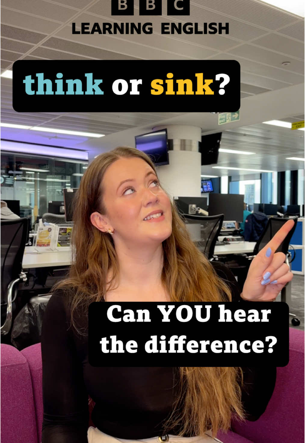 👂 Can you hear the difference in pronunciation between ‘think’ and ‘sink’? To some learners, words with /θ/ and /s/ can almost sound the same. Listen carefully to Nicola and practise saying the words yourself! 👀 Make sure you watch to the end for a short quiz. What other words with /θ/ and /s/ sounds do you know? Images: Getty #learnenglish #pronunciation #speakenglish #uk #bbclearningenglish #englishlearning #whatsthedifference #sink #think #sick #thick #minimalpairs #listening