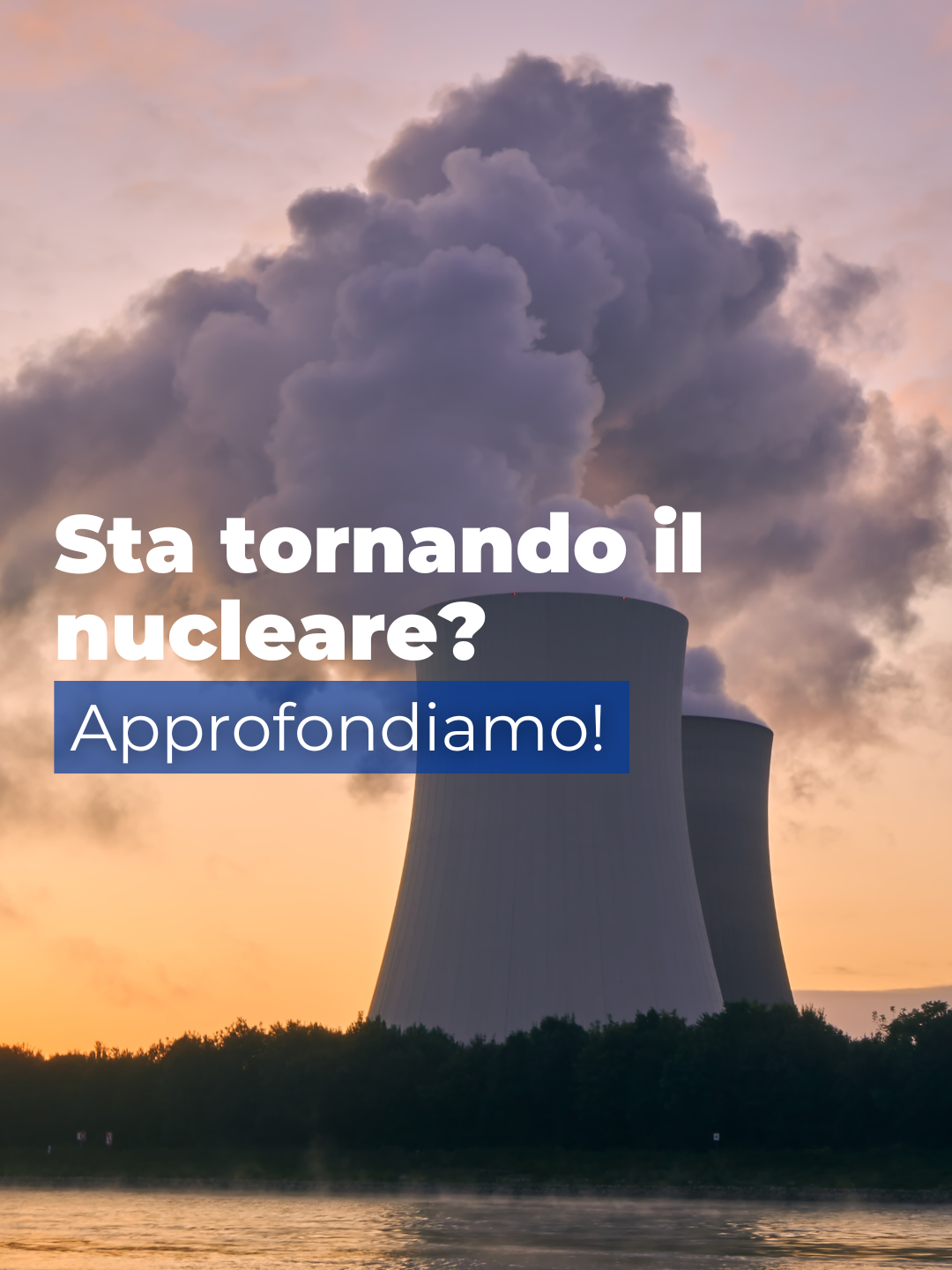 RITORNO AL NUCLEARE?  Sembrerebbe che le intenzioni ci siano, bisognerà vedere se la burocrazia permetterà di rispettare i tempi e cioè inizio dei vari iter per il 2030 e produzione dell'11% di energia elettrica da centrali nucleari entro il 2050!