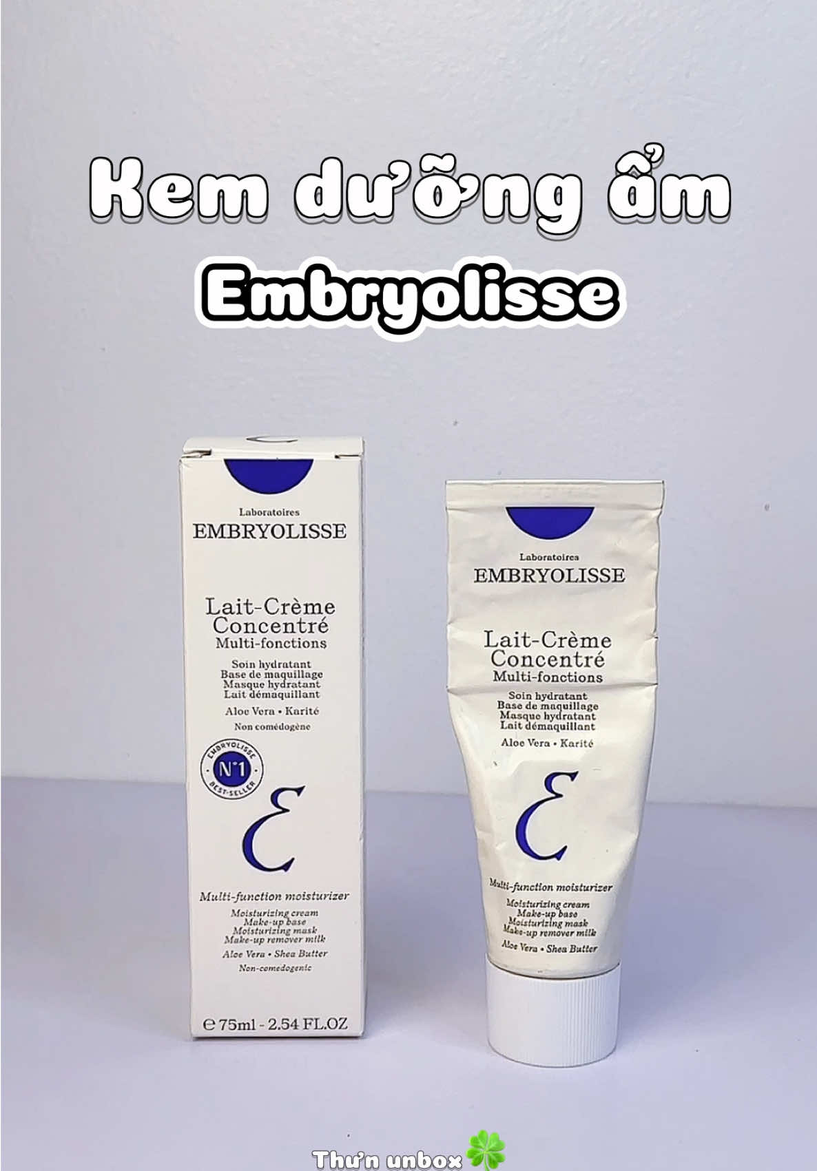 Kem dưỡng ẩm Embryolisse #kemduongamembryyolisse #kemduongam #embryolisse #xuhuong #xuhuongtiktok 