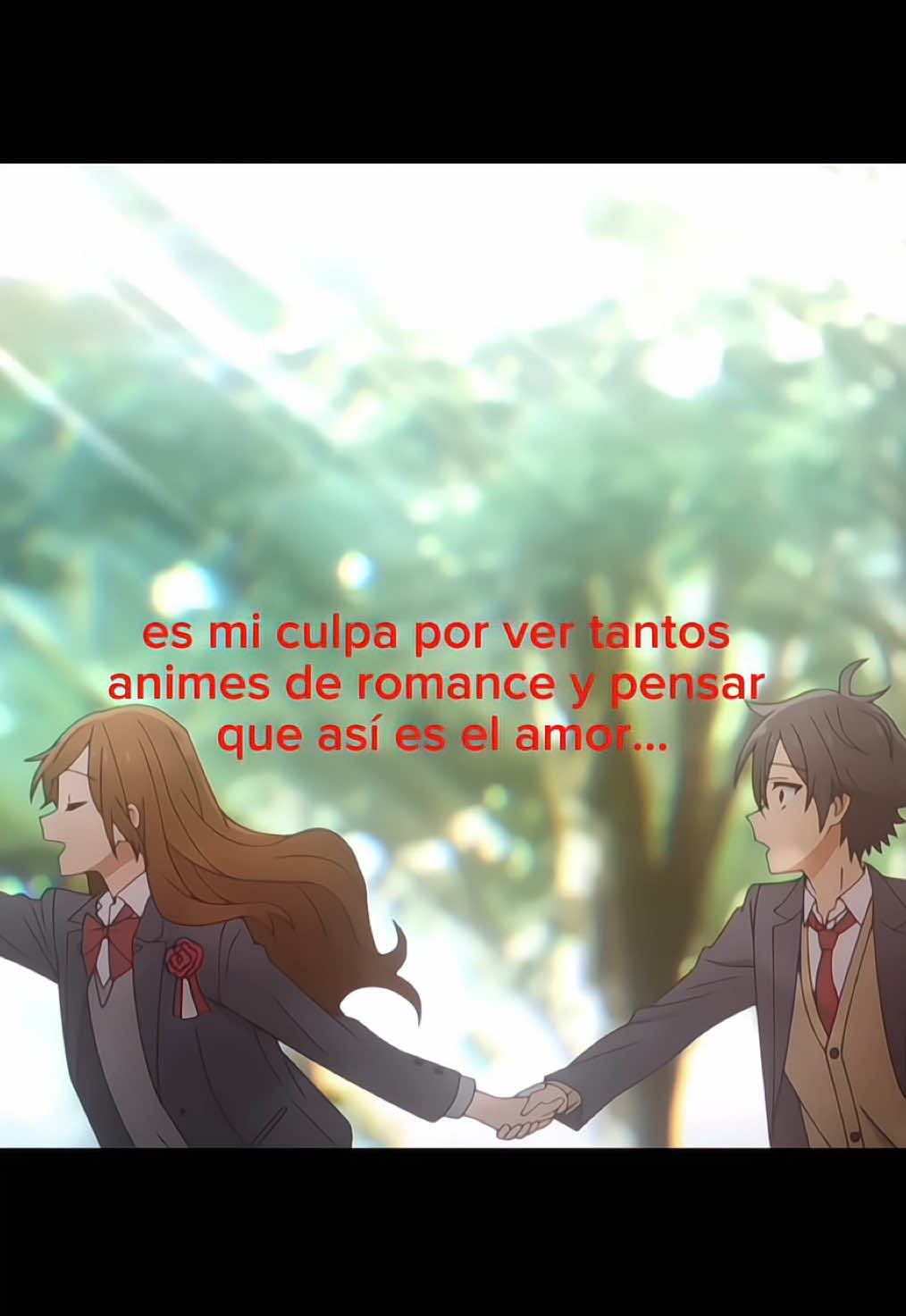 Pensaba que así era el amor… #horimiya #miyamura #hori #anime #fouryou 