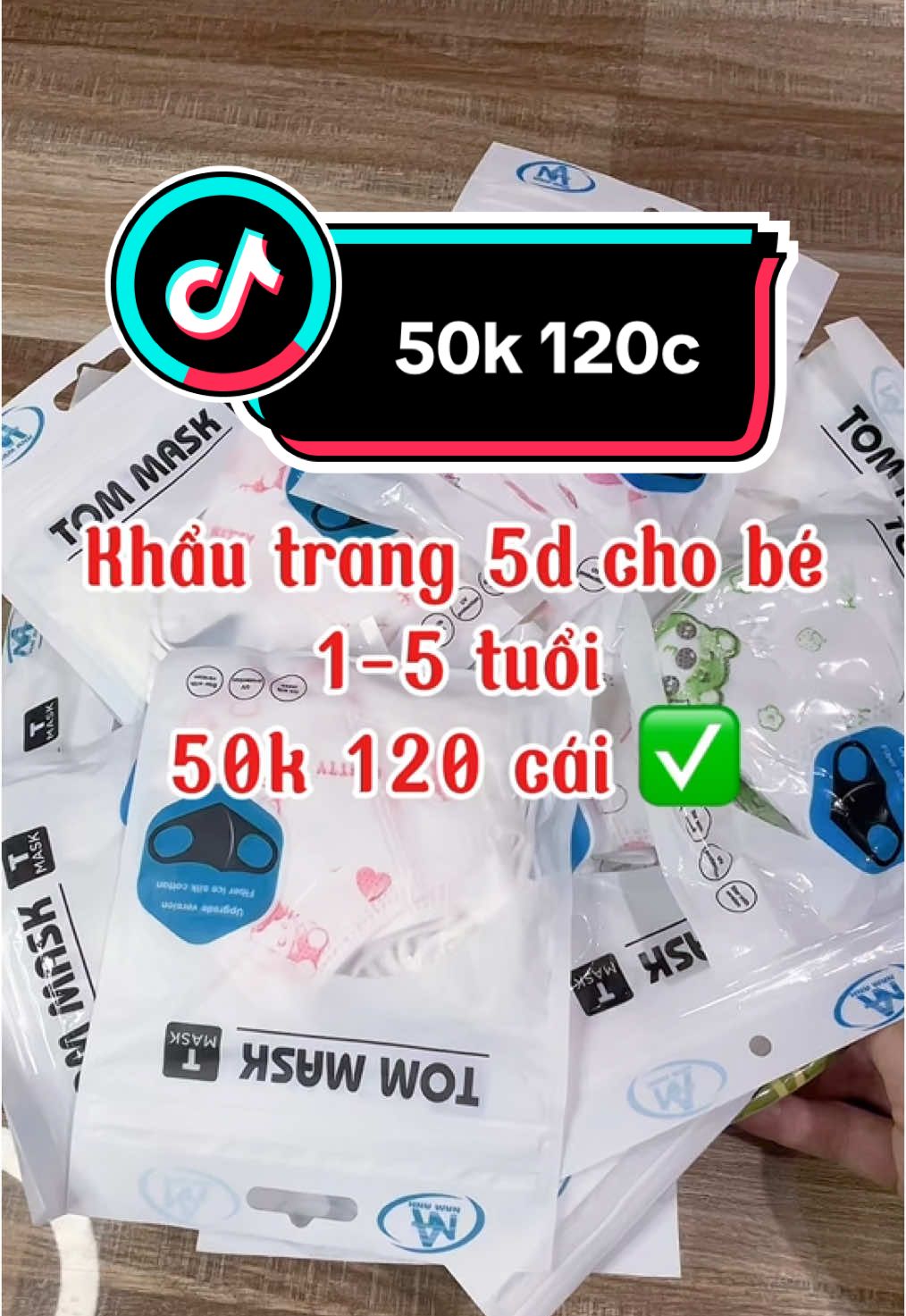 Khẩu trang bé - các mom Tham khảo nhé @#khautrangtommask #khautrang5d #khautrangbe #xuhuong #viral 