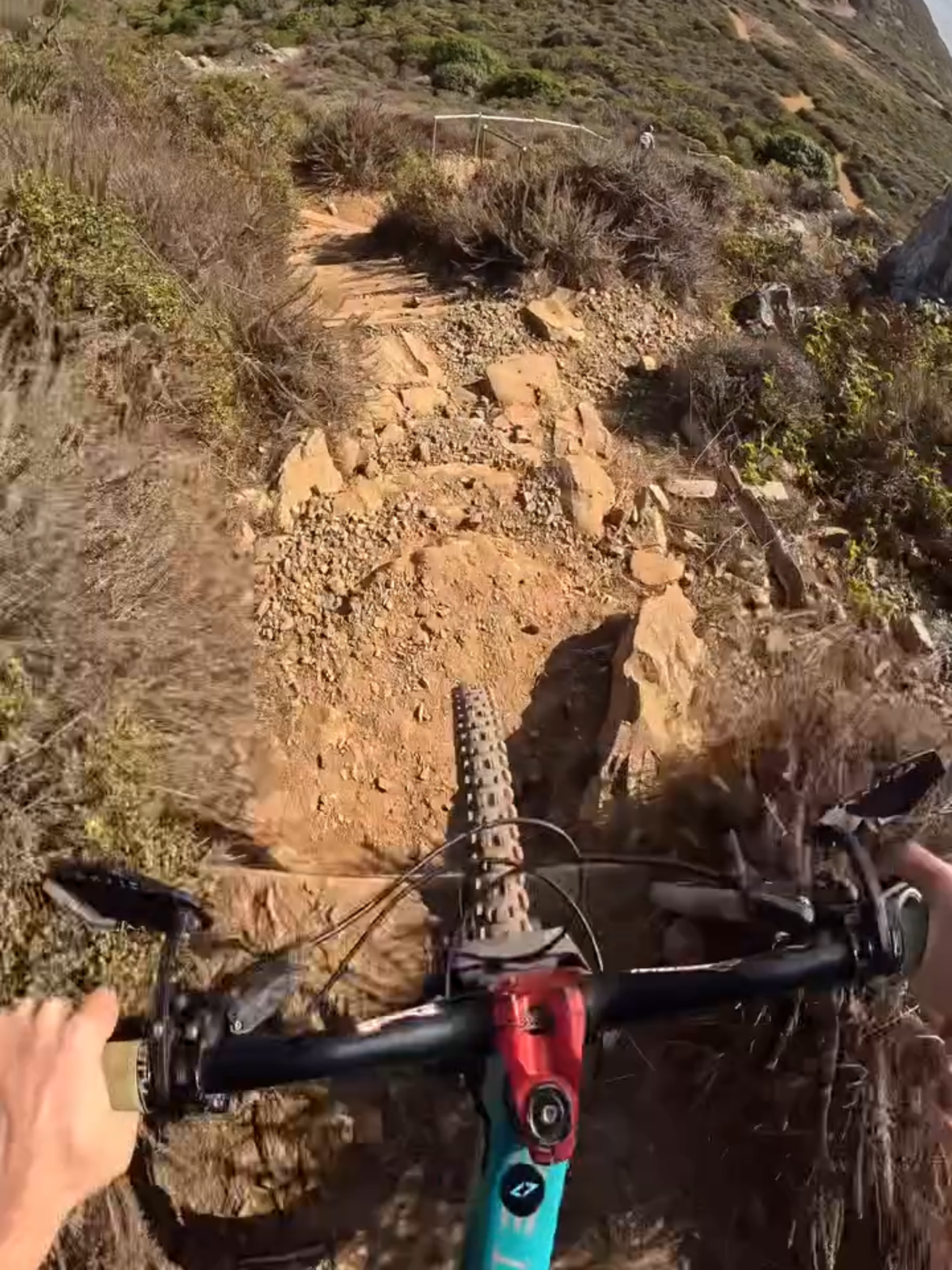 Top trail sends! 🔥 (IG🎥: @teddy.hayden) #Unreel #Extreme #Trails #POV#MTB