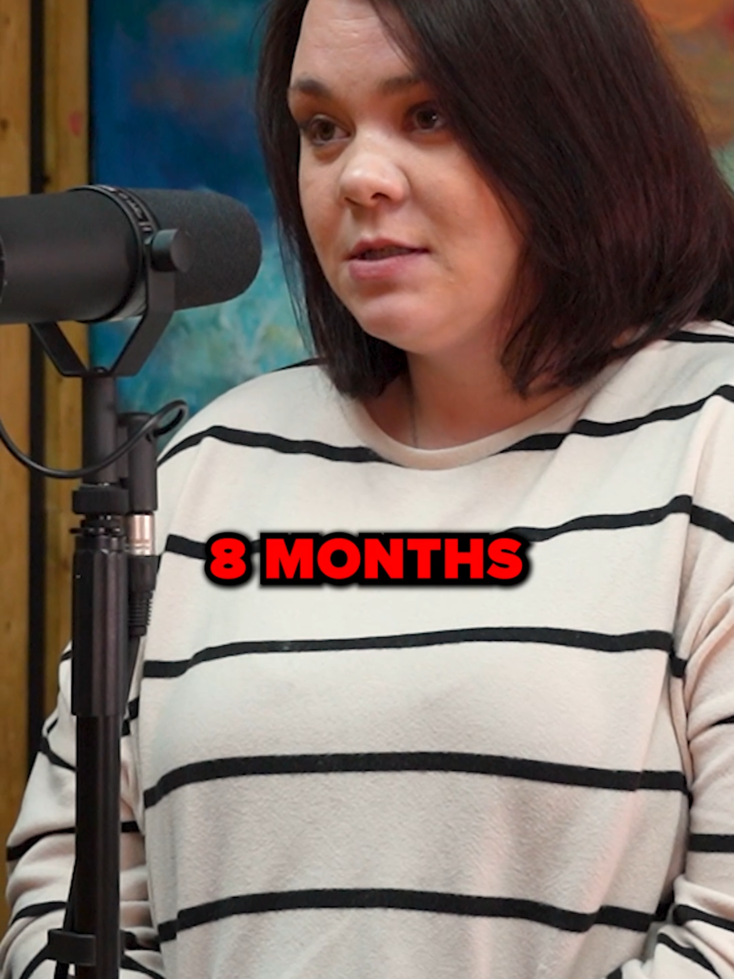 He ONLY got 8 months in prison... 💔 #Scary #Sad #mentalhealth #podcast #viral #fyp