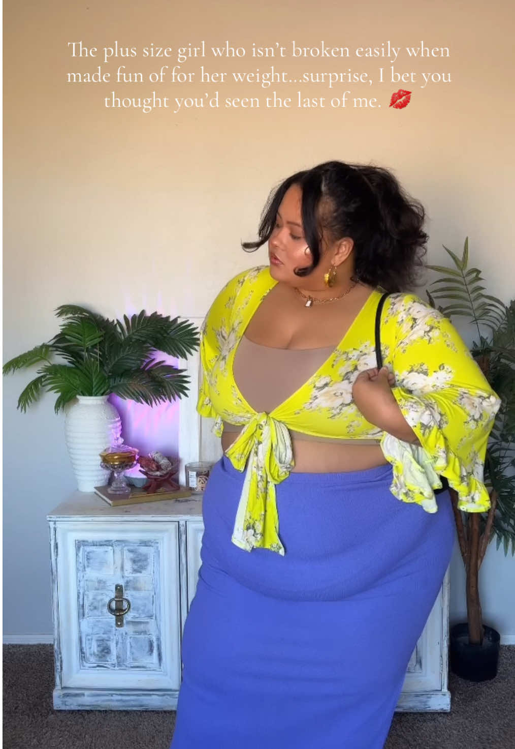 I’m going nowhere! 💋  Bra @yitty  Skirt @REBDOLLS  Accessories @Amazon Fashion  Sandals @prettylittlething  Perfume @maisonmargielafragrances  Everything linked in my LTK and Amazon Store Front  #styleinspo #maxiskirt #maxiskirtoutfit #relatable #curvyfashion #curvystyle #curvyconfidence #rebdolls #amazonfinds #maisonmargiela #yitty #outfitinspo #fyp 